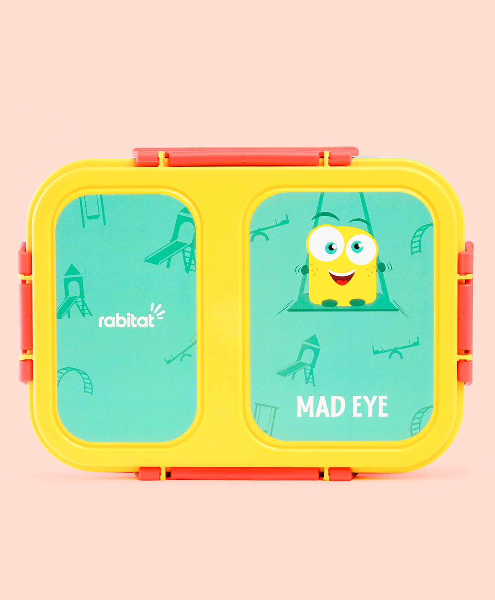 Rabitat Yumzee Smash Stainless Steel Lunchbox - Yellow-picture-16