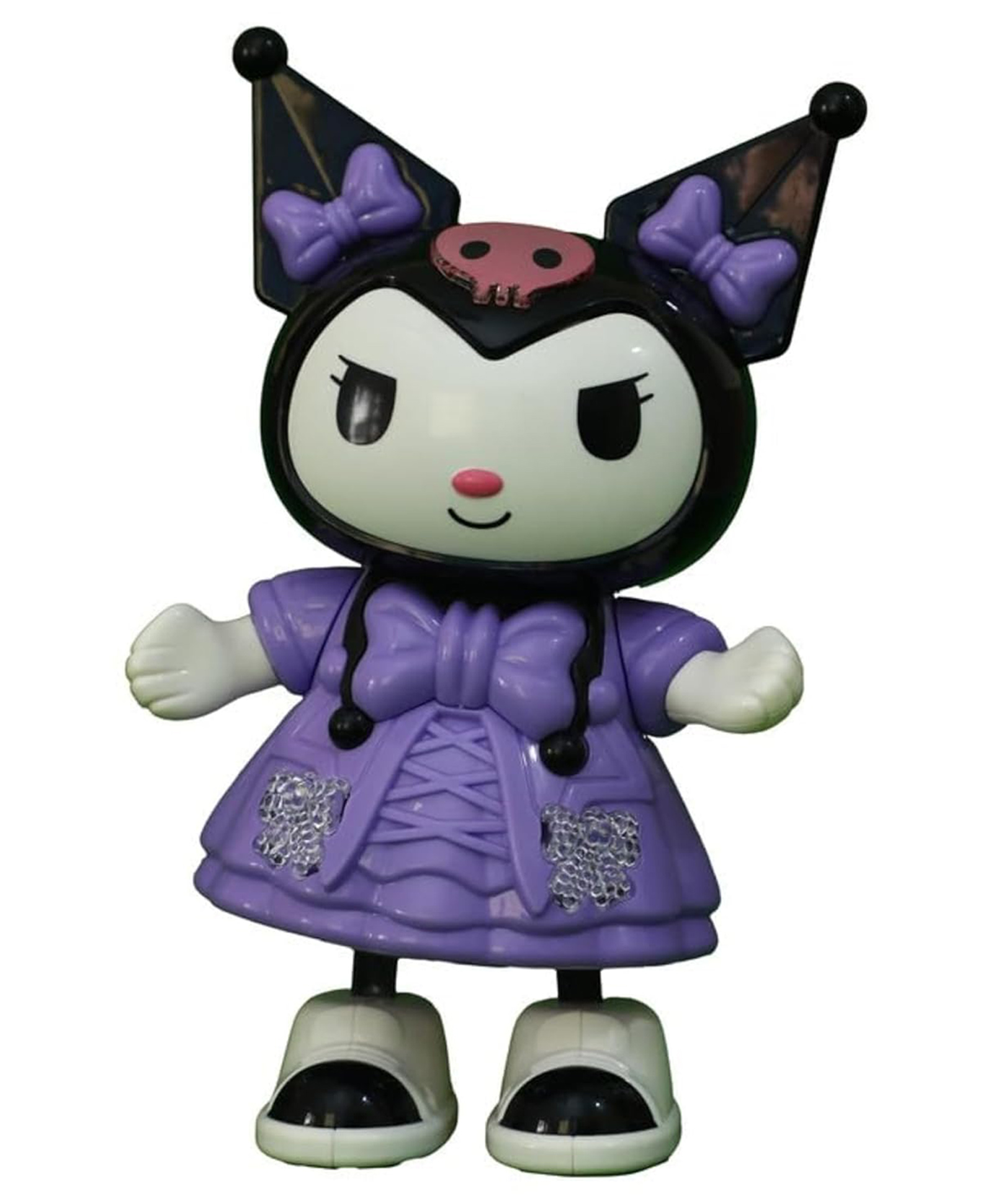 Kids Mandi Kuromi Dancing Doll | LED Lights, Music & Automatic Movement Cute Dancing Toy & Best Return Gift for Girls-image-20