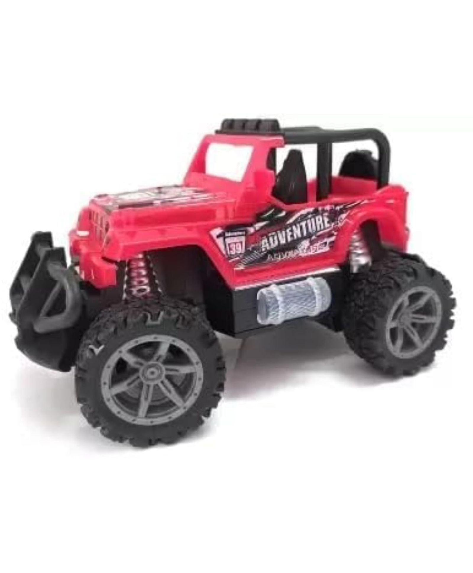 Kids Mandi Mini Rechargeable Off-Road Car Remote Control Vehicle Electric Toy 4WD All-Terrain Fun for Boys & Girls Perfect Gift for Kids - Red-image-7