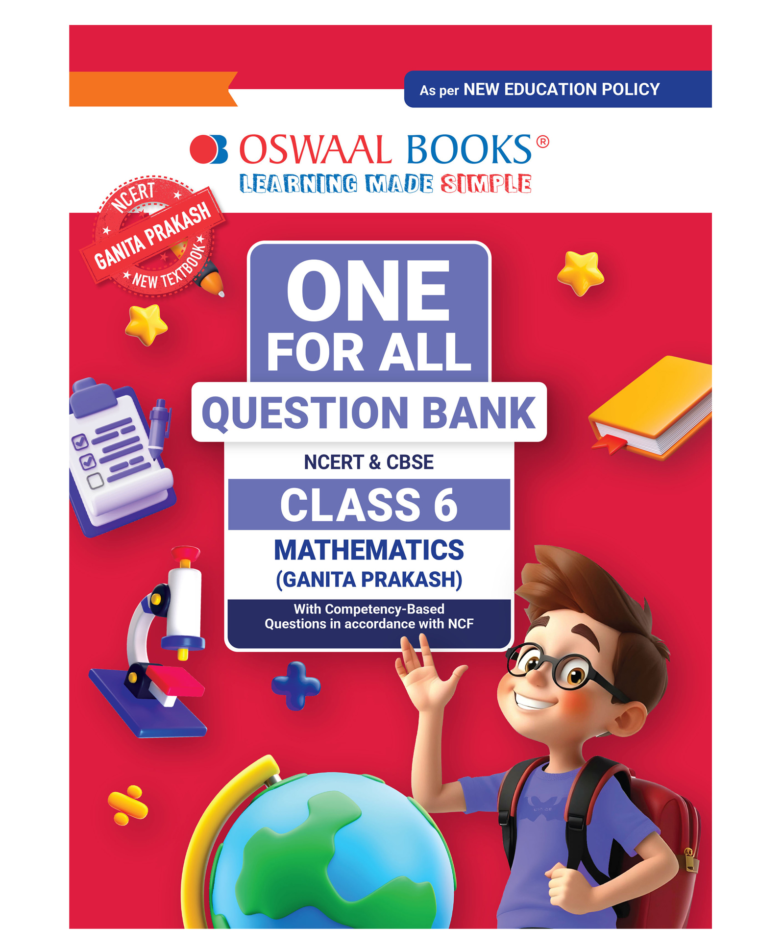 Oswaal Books One For All Question Bank NCERT & CBSE Class-6 Mathematics (Ganita Prakash)-image-33