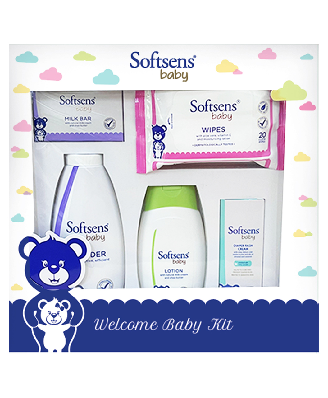 Softsens Welcome Baby Kit | Gift Set for Babies | Combo Pack of 6 Baby Skincare Essentials - 660 g-image-14