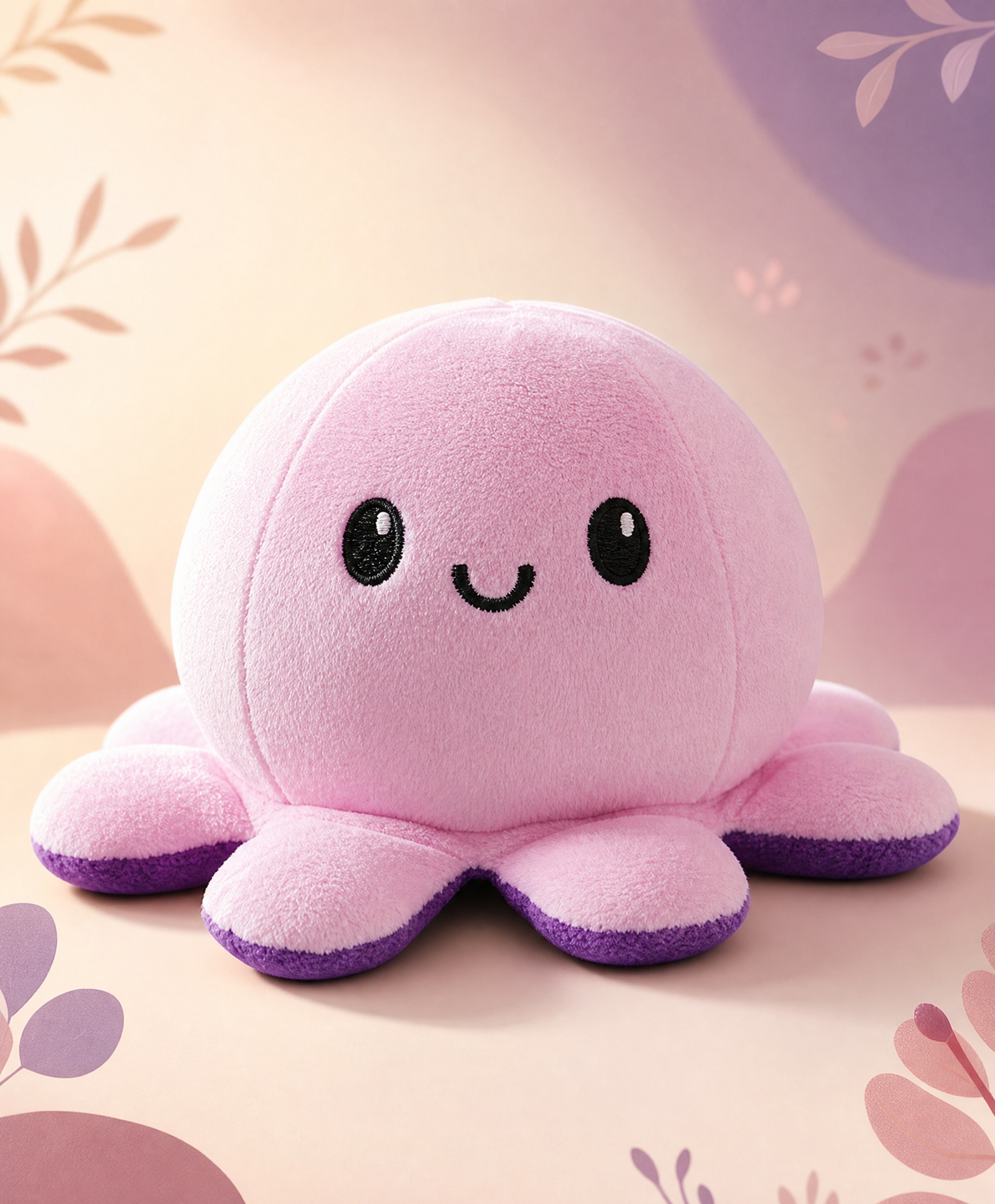 Babyhug Octopus Plush Reversible Soft Toy - 12cm| Toddler Gifting for Boys & Girls| Stuffed Animal| Baby Safe| Cuddle & Travel Partner| Super Soft Fabric-image-10