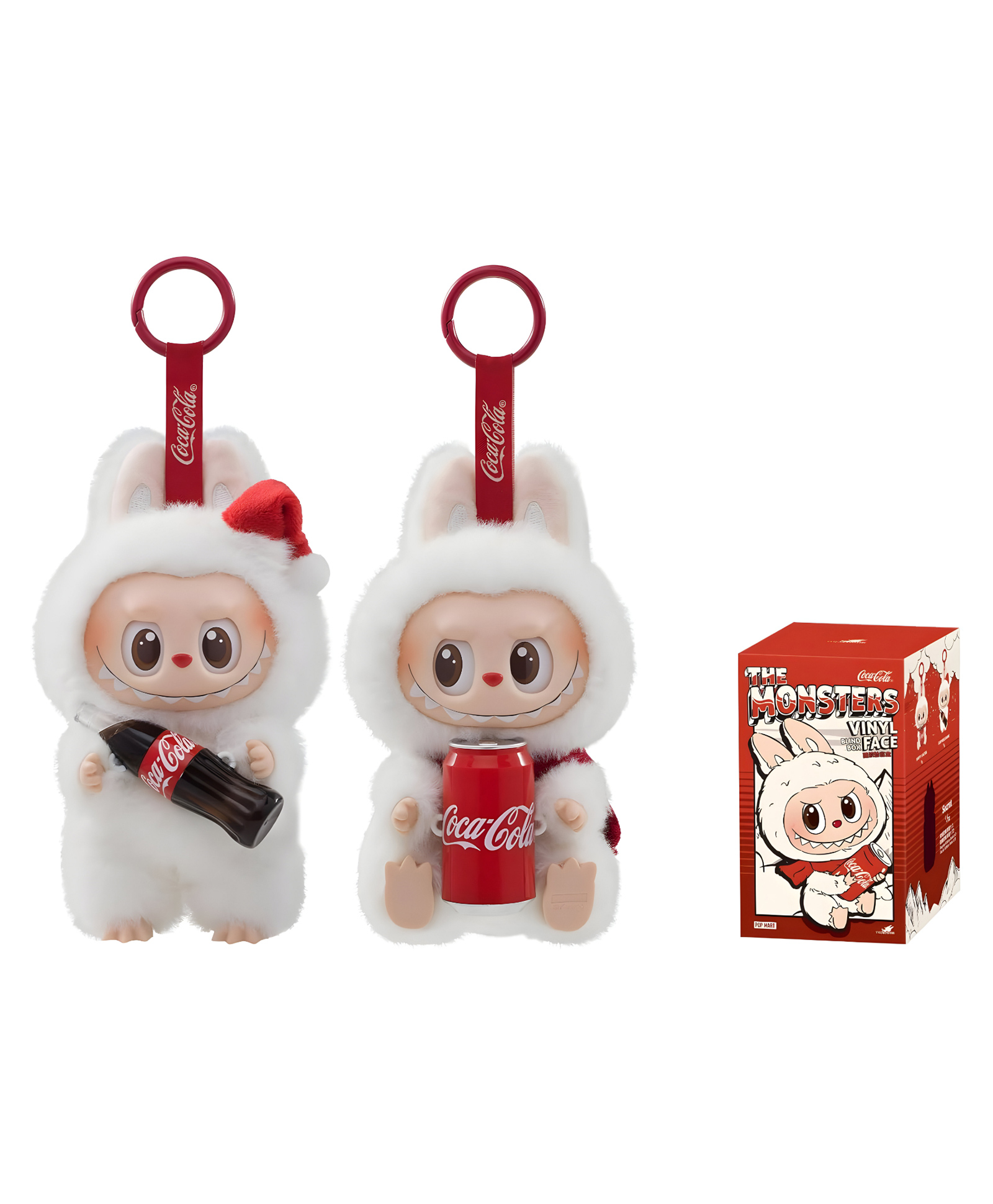 NEGOCIO Labubu The Monsters COCA-COLA Series-Vinyl Face Blind Box, Random Design Action Figures Collectible Toys Home Decorations, Holiday Birthday Gifts, Single Box- PACK OF 1 - DESIGN MAY VARY