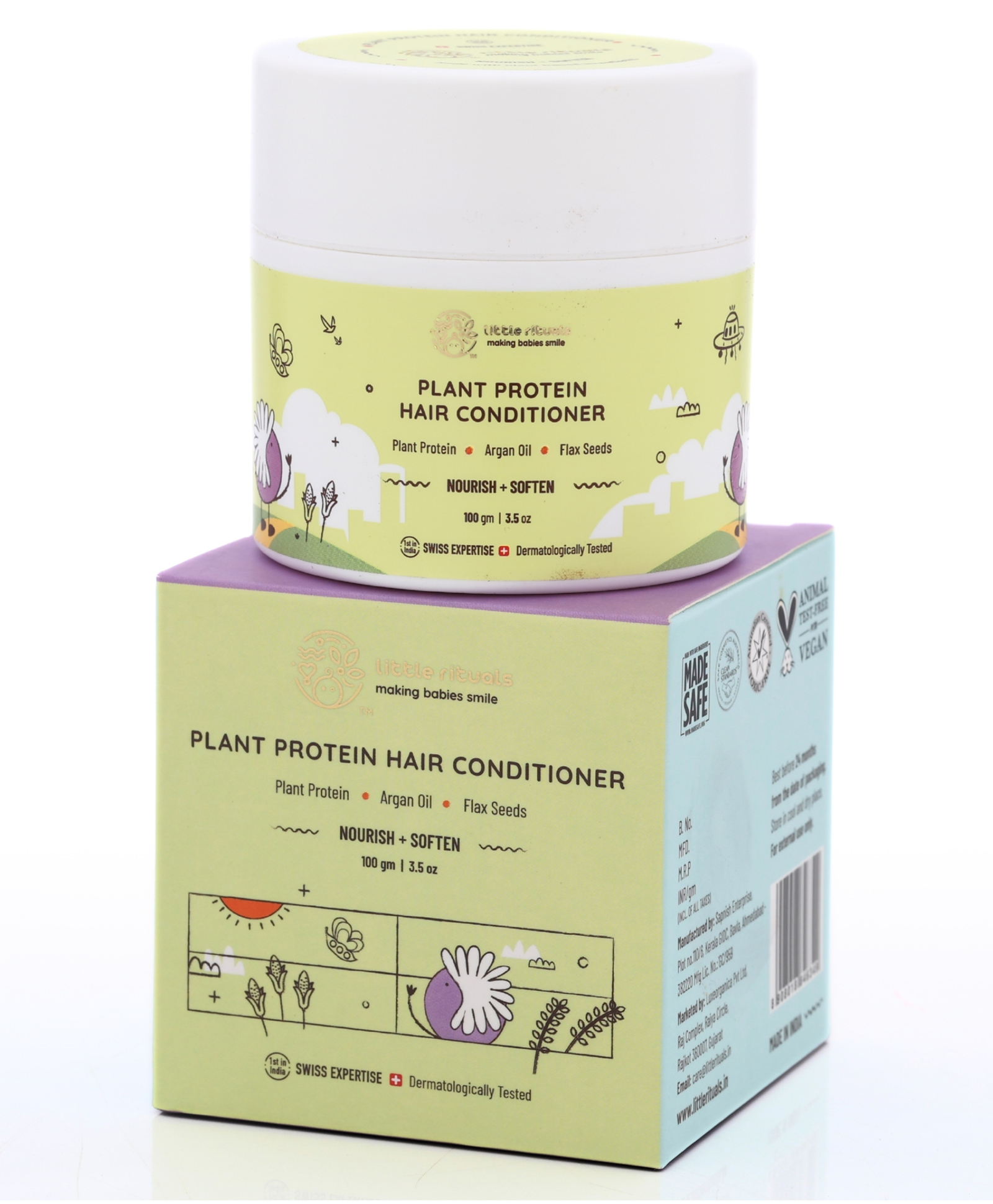 Little Rituals Plant Protein Hair Conditioner- 100 g