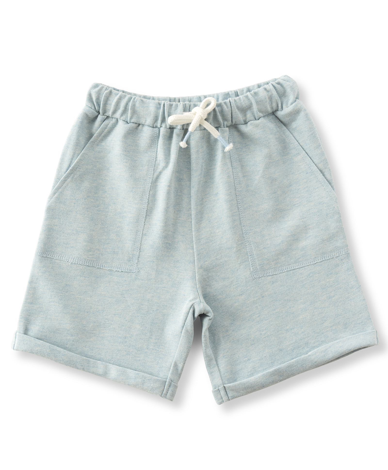 JusCubs Cotton Knit Solid Shorts - Blue-picture-18