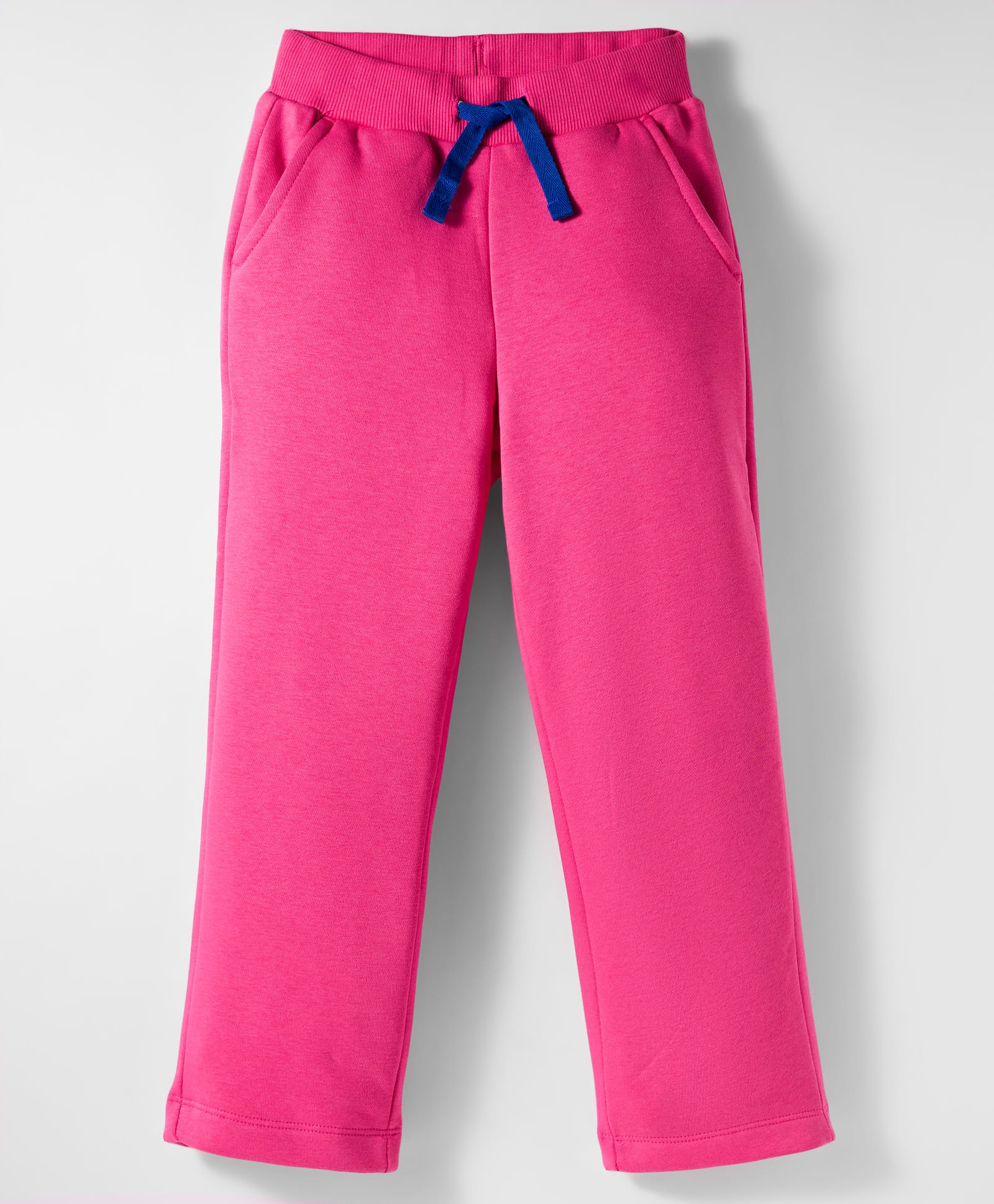 UCB Knit Full Length Solid colour Track Pant With Heart Print On Back Pocket - Dark Pink-picture-33