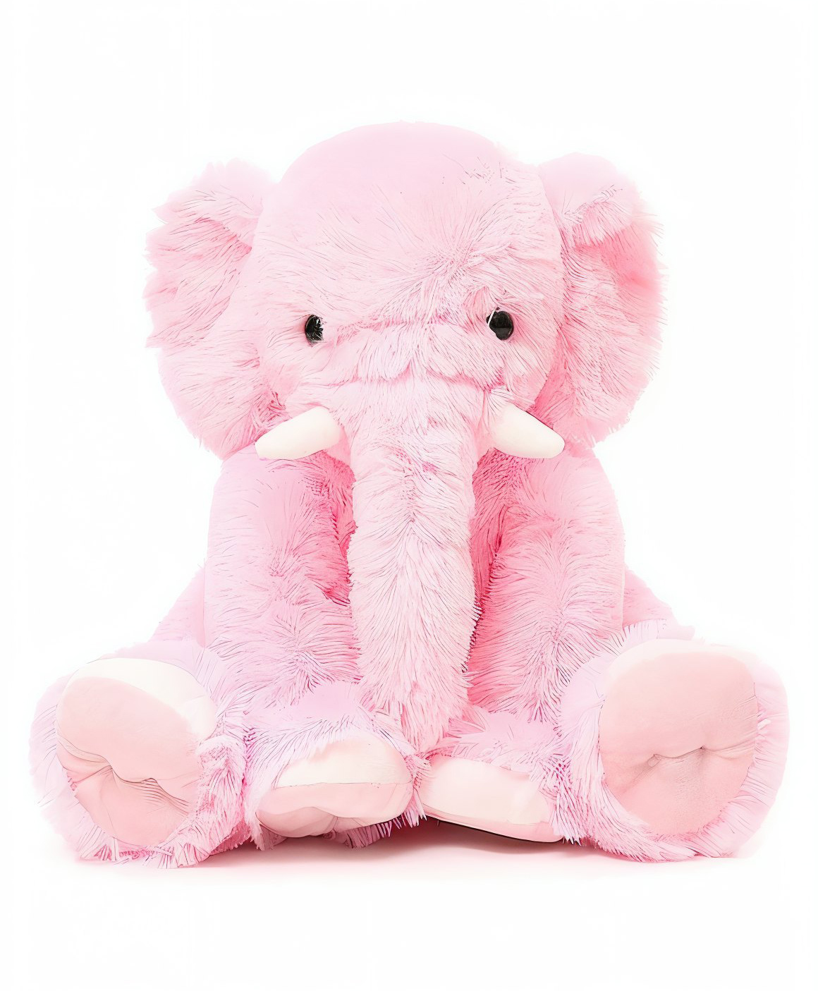 MummaSmile 50 cm Plush Elephant Stuffed Animal, Giant Pink Elephant Toys Soft & Cuddly Elephant Plush Gift for Girls, Kids Birthday Gifts, Christmas Valentine's Day - Height 50 cm-picture-15