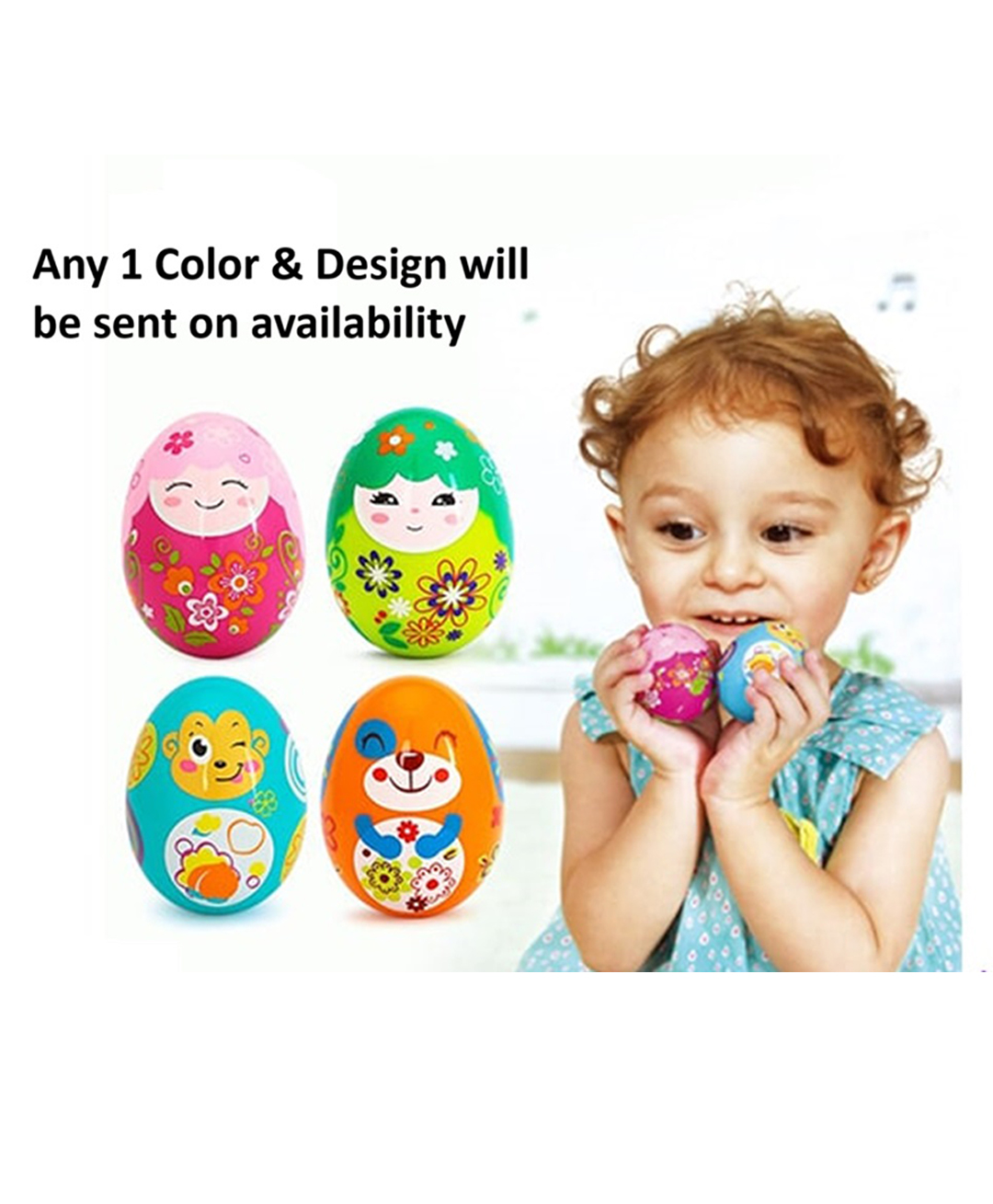 Azhari Egg Shaker Musical Toy for Kids Color & Design May Vary-image-13