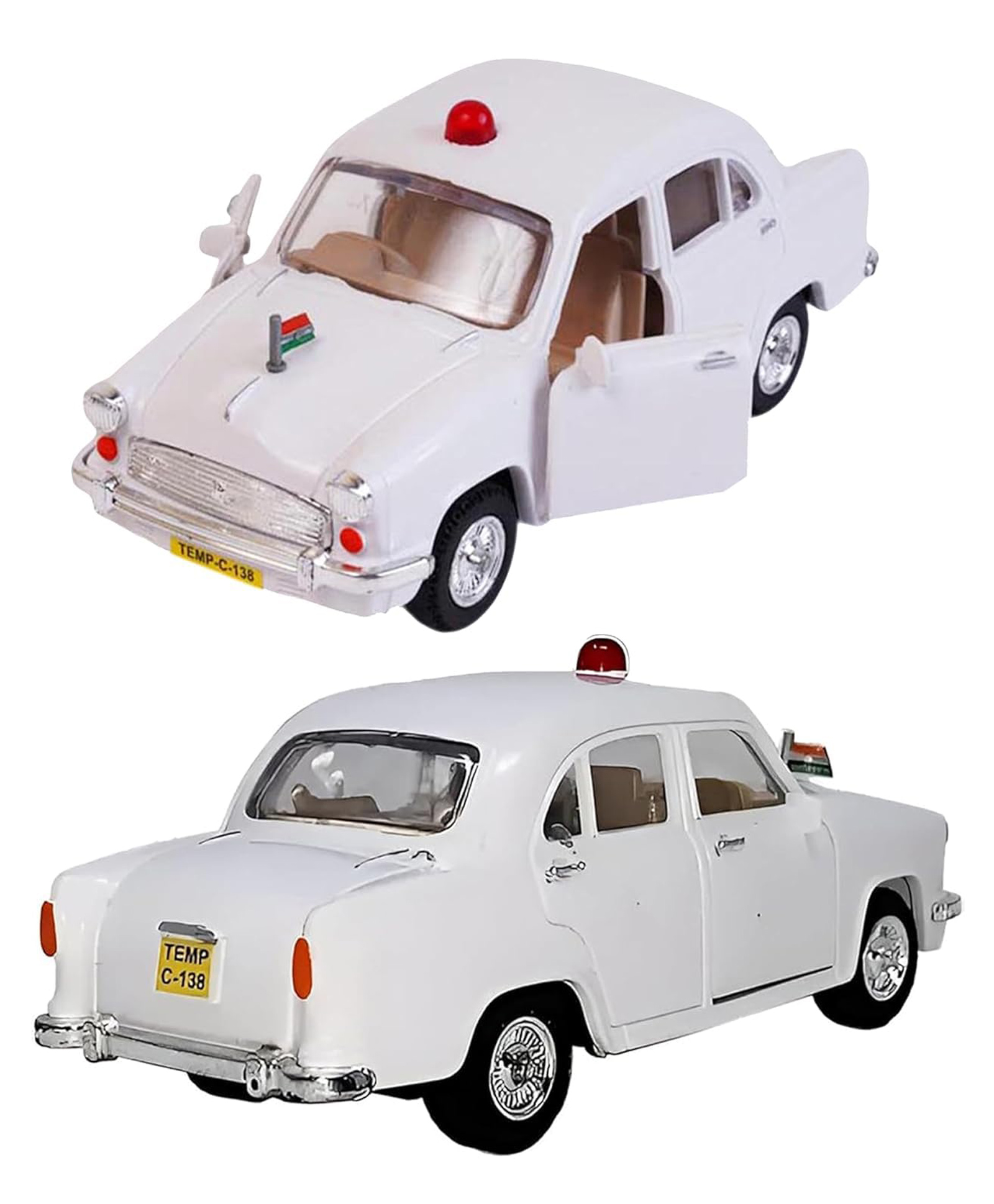 Magicwand Die-Cast Metal 1:36 ScaleAmbassador VIP Classic with Openable Doors & Pull Back Action Pack of 1 - Multicolour-picture-14