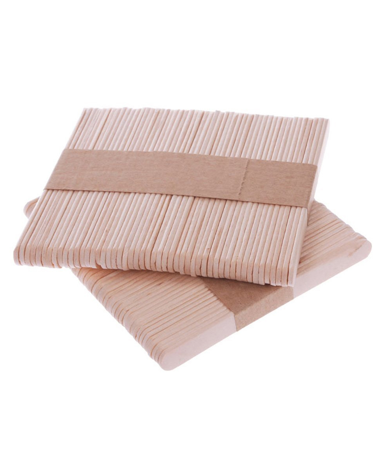 Magicwand Natural Wooden Ice Cream Popsicle Sticks for School Projects - Pack Of 100-picture-42