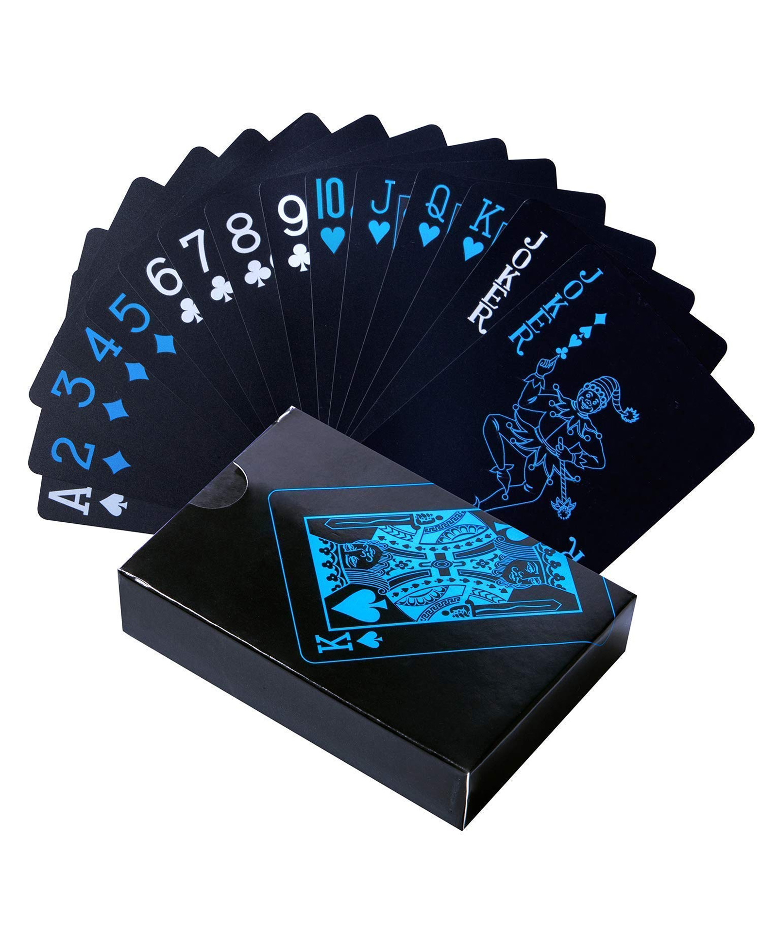 Magicwand Adult Water Proof Poker Playing Taash Card GameBlack Pack Of 1-picture-17