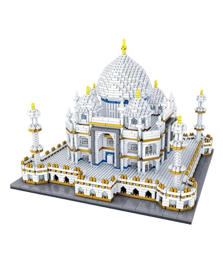 Magicwand DIY Lego Compatible 3950 Pcs TAJ Mahal Building Blocks for Kids & AdultsPack of 1 White-picture-0