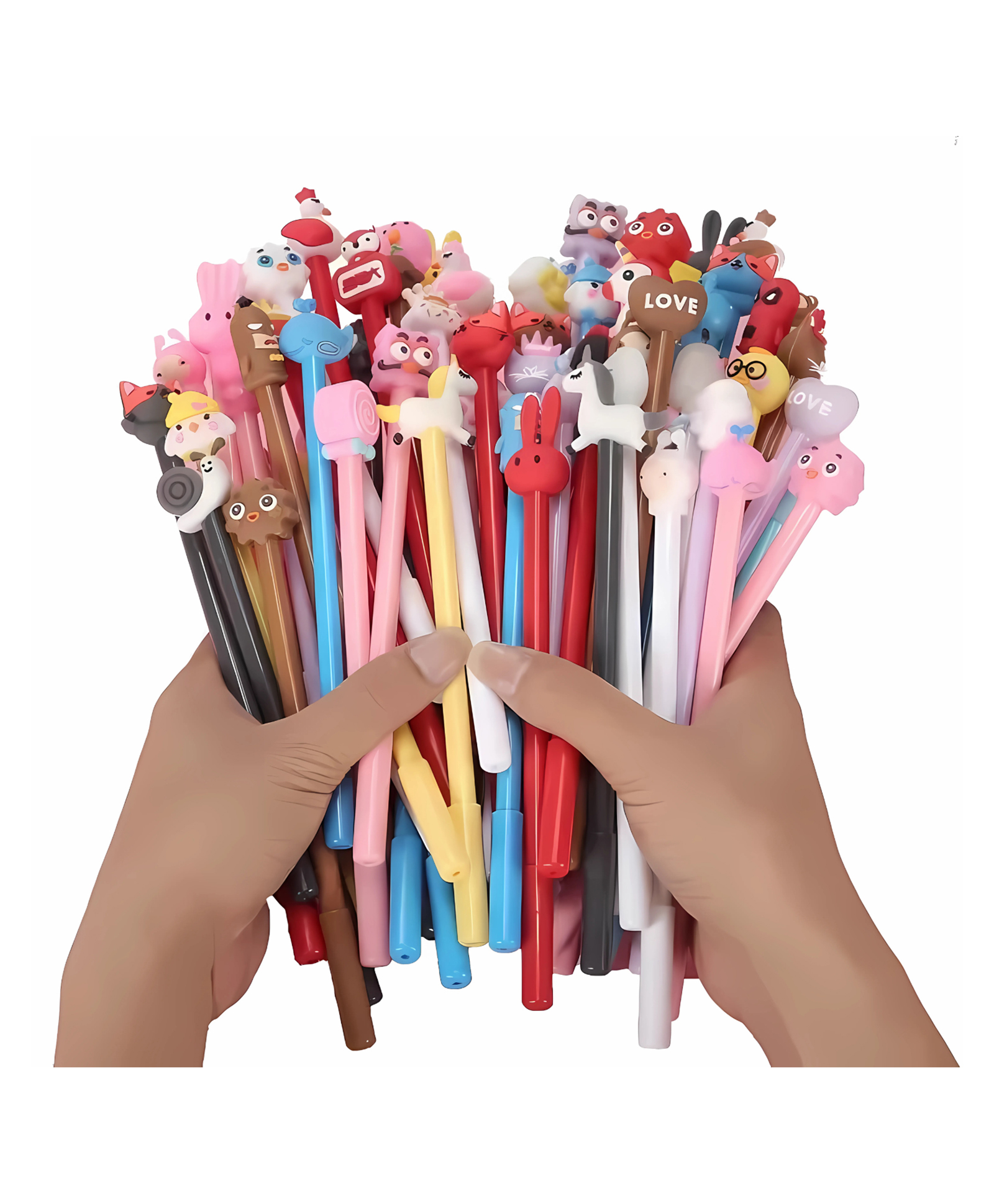 IncyWincy Cartoon Gel Pen Set (Pack of 12) - Assorted-image-32