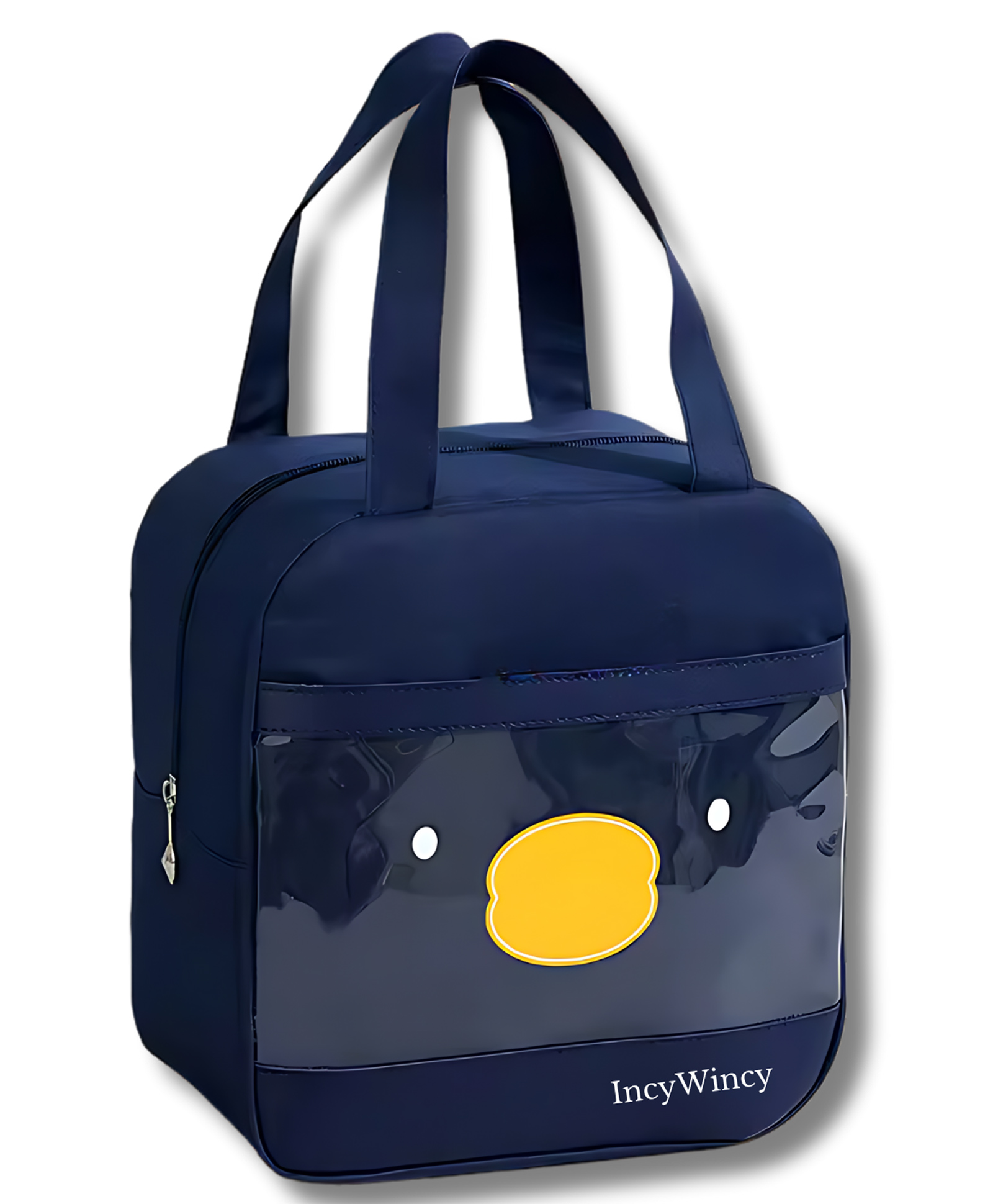 IncyWincy Lunch Bag for Kids to School (Pack of 1) - Dark Blue (Duck)-image-20