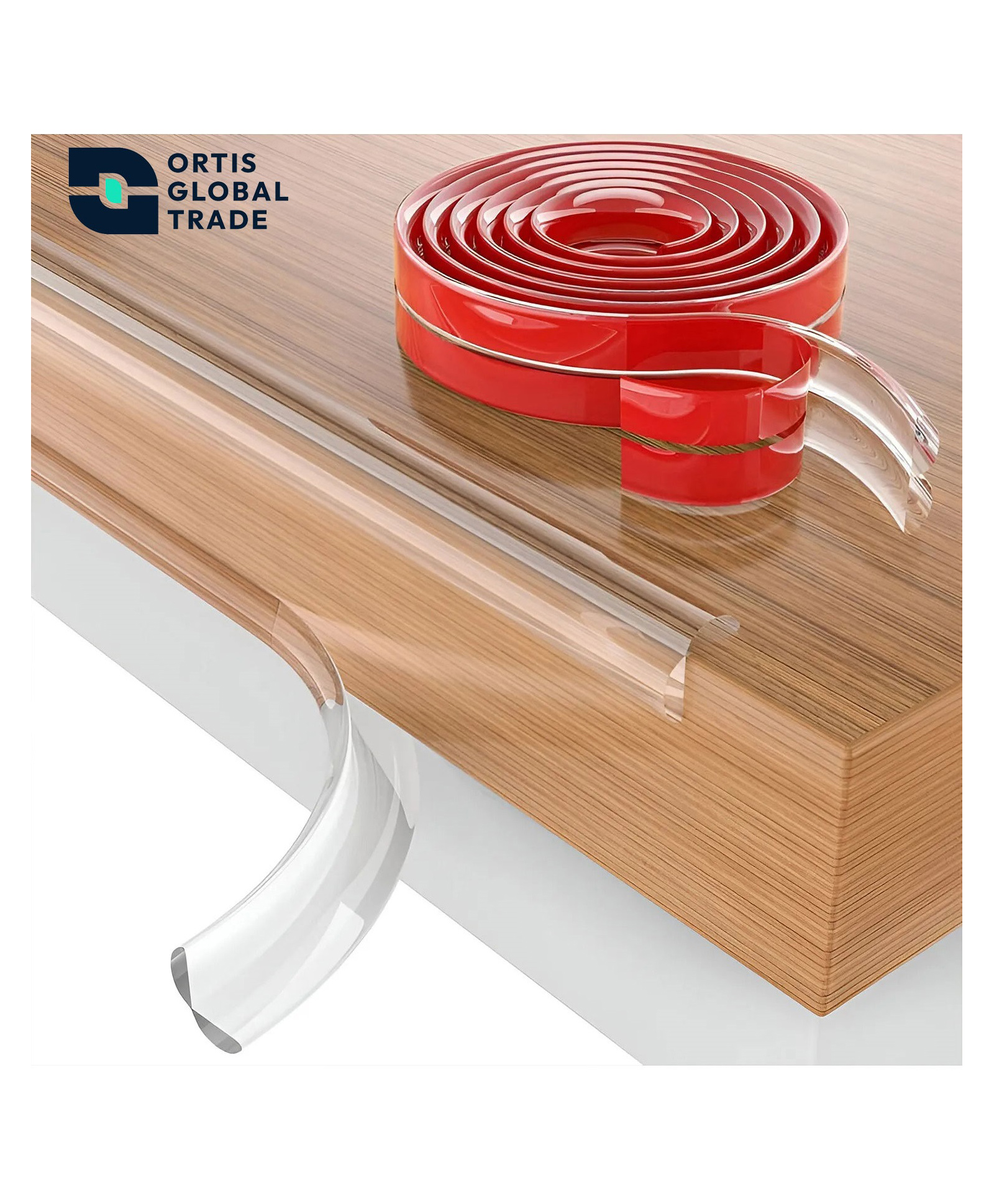 Ortis baby Safety Strip Furniture Edge Guard Tape - Transparent-image-24
