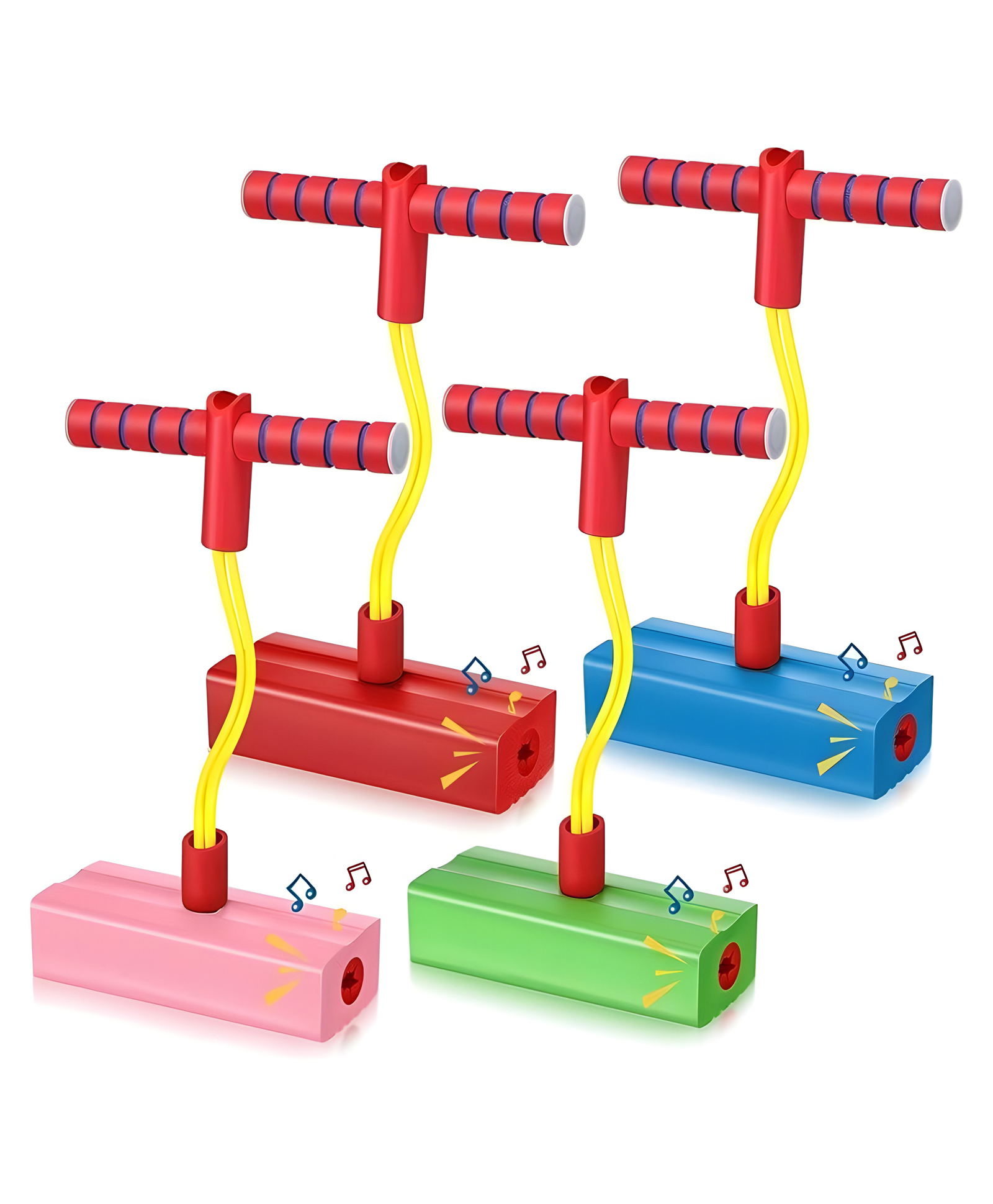 NEGOCIO Pogo Stick Foam Pogo Jumper for Kids Outdoor Toys Indoor Toys Fun Gifts Christmas Stocking Stuffers Gifts (Color May Vary)