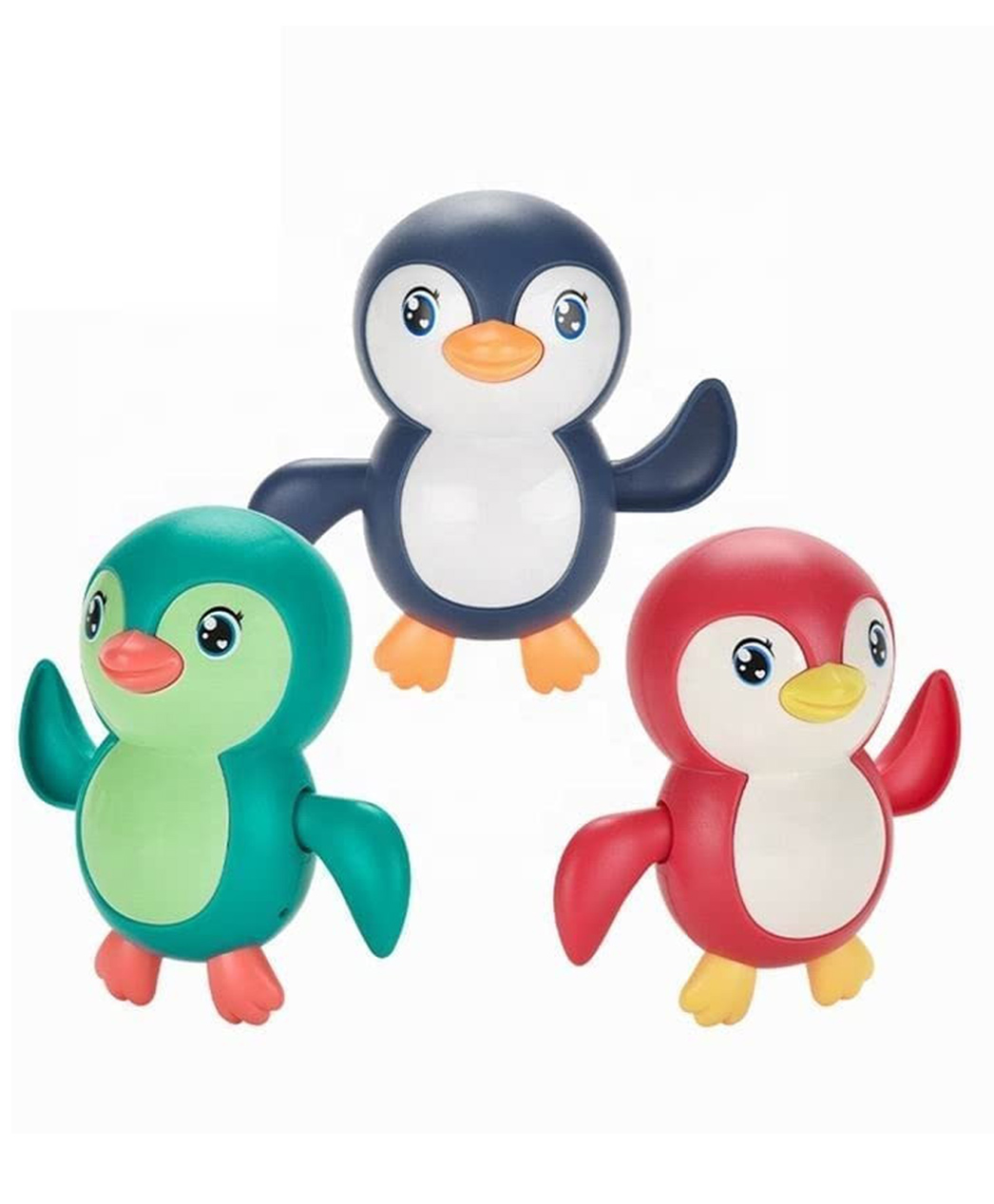 NEGOCIO Wind Up Swimming Penguin Bath Toy (Colour May Vary)
