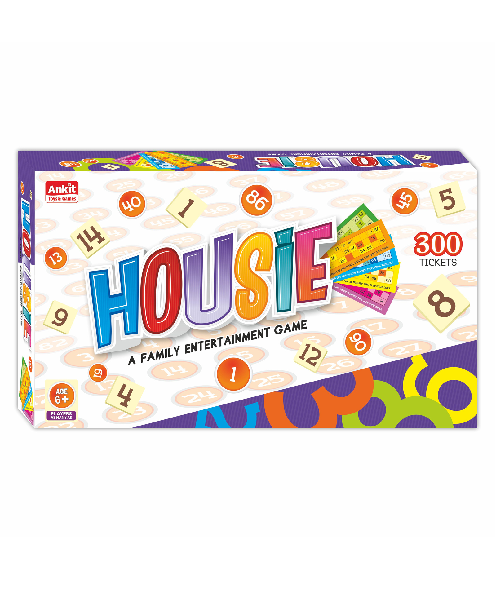 Ankit Toys and Games Housie 15" Bingo Game Classic Fun for Family & Friends | Perfect for Parties & Gatherings Fun Strategy & Educational Game for Kids & Adults-image-41