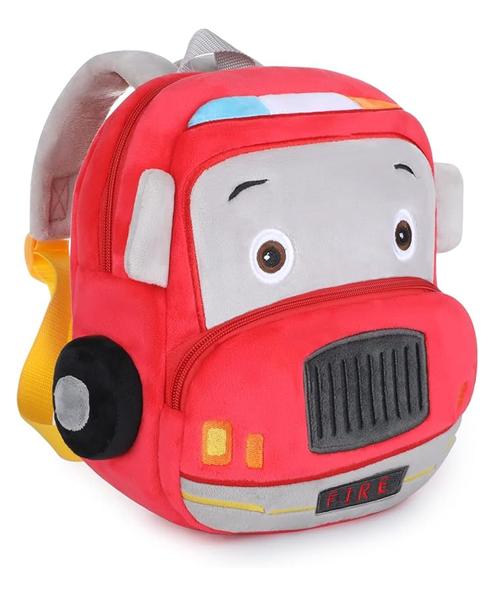 Kidology Cartoon Plush Backpack (Red) - Height - 10 Inch-image-17