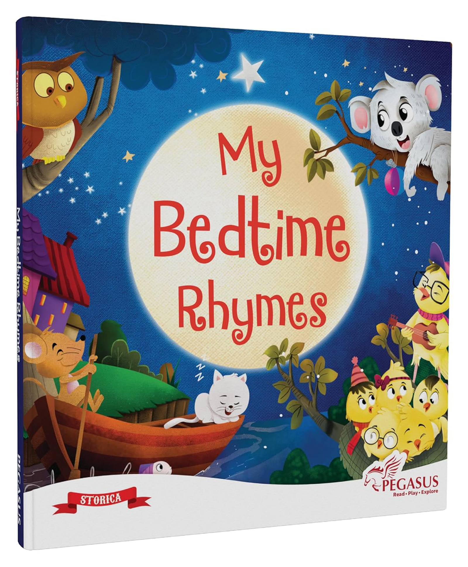 My Bedtime Rhymes Book for Kids: Fun & Relaxing Rhymes for Sleep | Early Learning for Preschoolers | Colorful Illustrations & Engaging Content-image-33