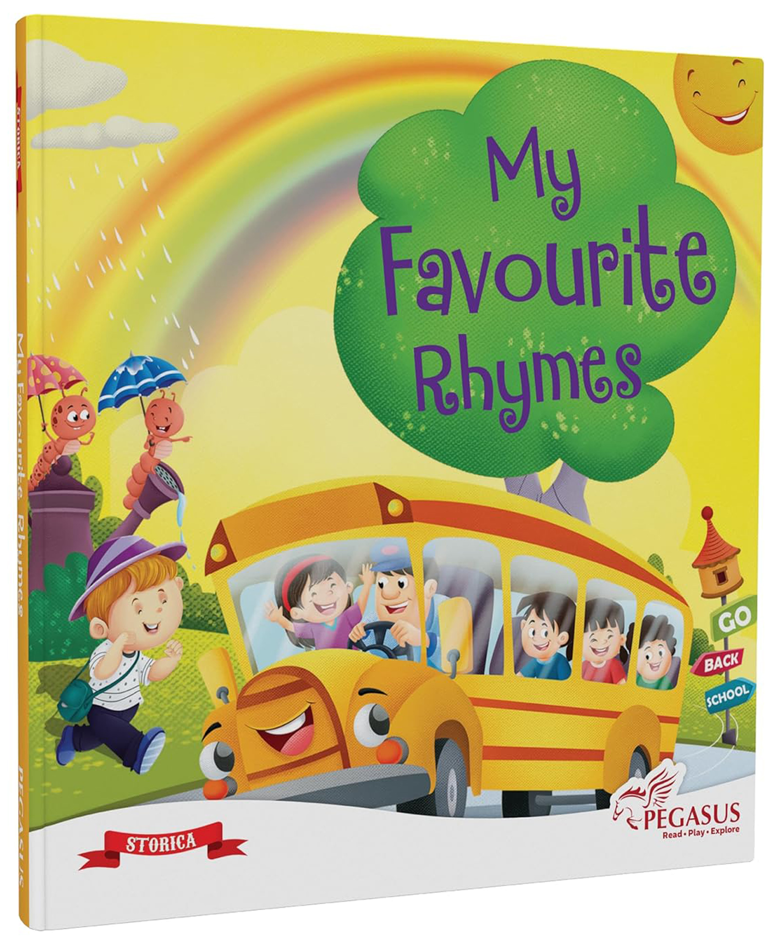 My Favourite Rhymes Book for Kids| Fun and Engaging Rhymes for Early Learning | Colorful Illustrations and Cheerful Content for Preschool Children-image-38