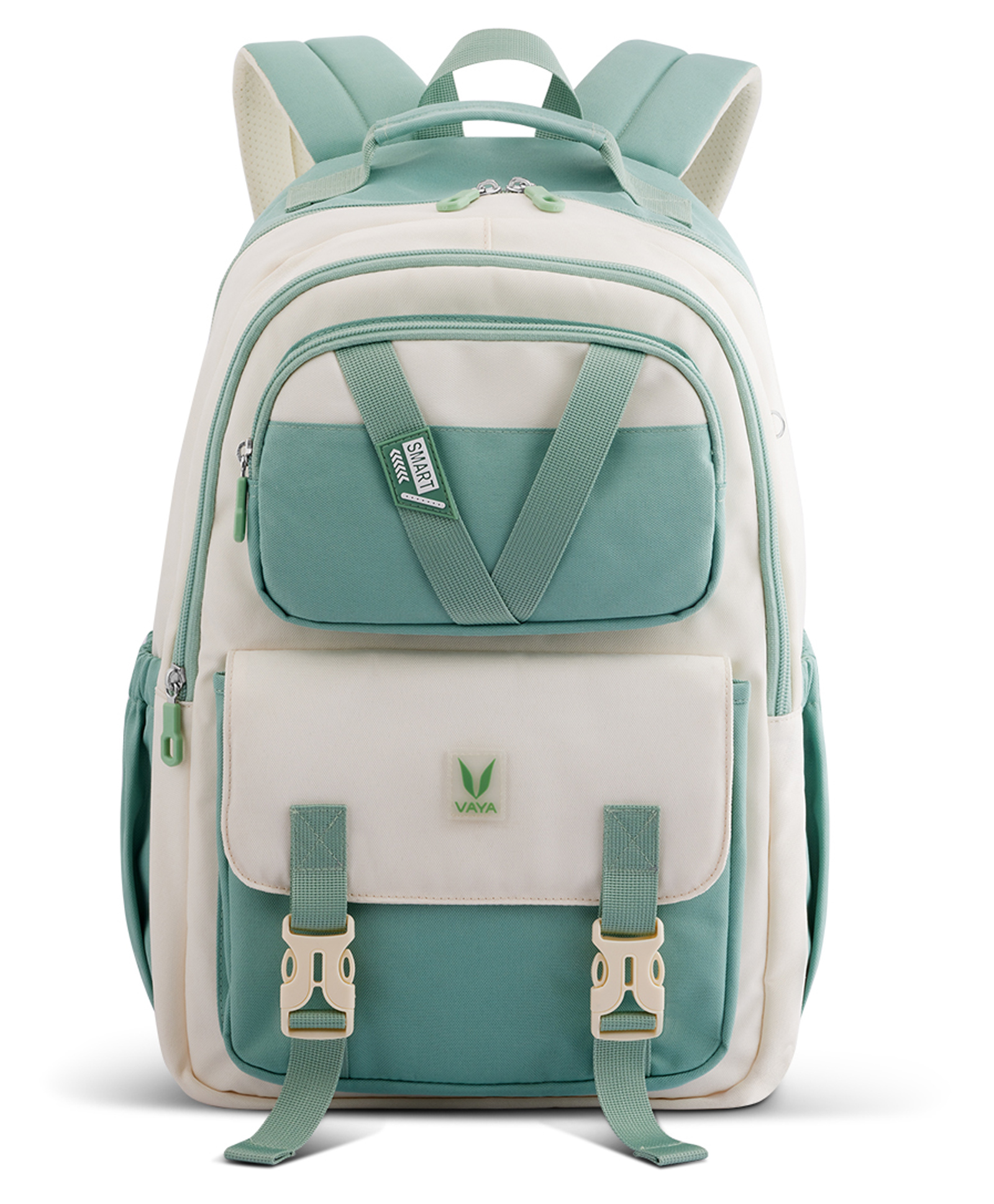 VAYA PRODYGY School Bags for Boys/Girls, 26L Teen School Backpack for Class 6 to 10, Waterproof, Spacious, and Stylish, Ideal for Daily Use, Tuition, or Travel, Color - Green, 18 inches-image-45