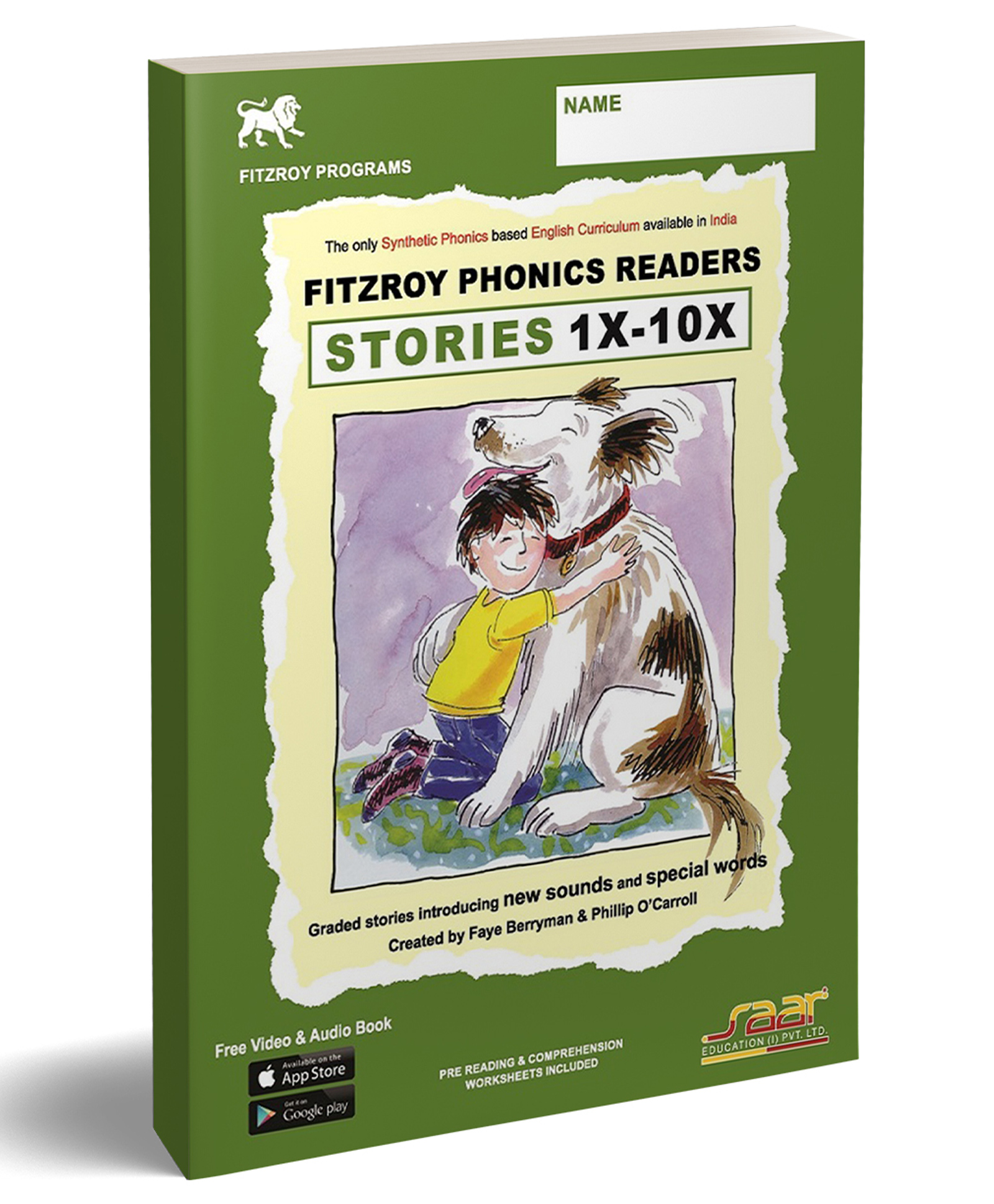 Fitzroy Phonics Readers (Books 1x10x) Synthetic Phonics Storybooks with Scan, Watch & Listen Features. Audio-Supported Learning - English-image-29