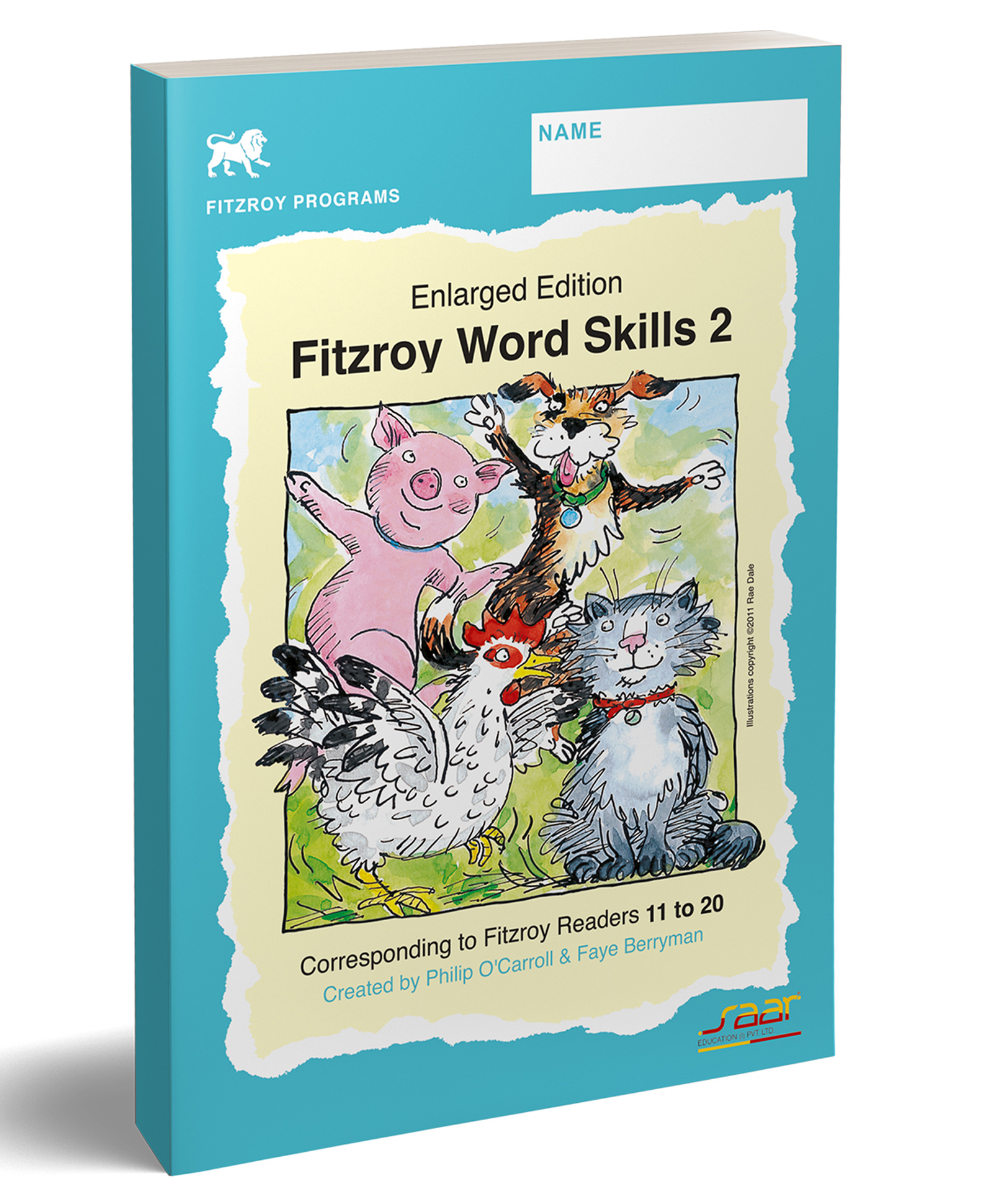 saar education (i) pvt ltd Fitzroy Word Skills Level-2 Books 1120 Build Reading, Spelling, Grammar & Comprehension Includes AG Skill Sheets & Engaging Activities - English-picture-19