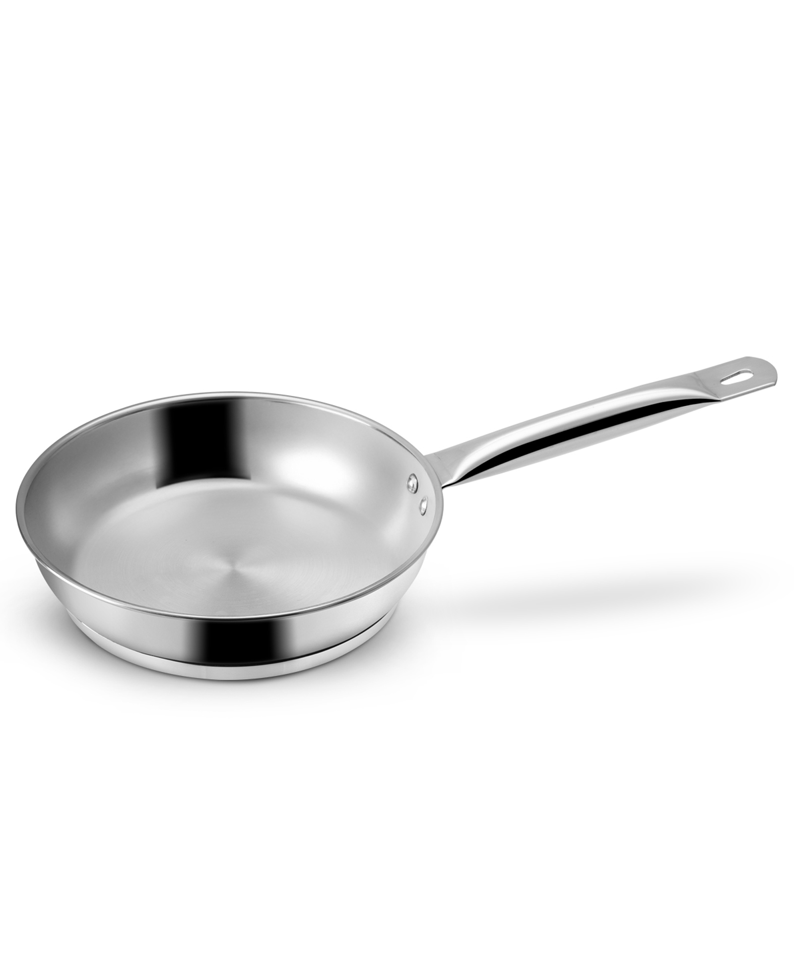 Hautechef Stainless Steel Impact Bonded Fry Pan 24cm (2.0 L) with Triply Bottom, Induction & Gas Stove Compatible, Durable Cookware, Must Have Cooking Utensils Silver-picture-17
