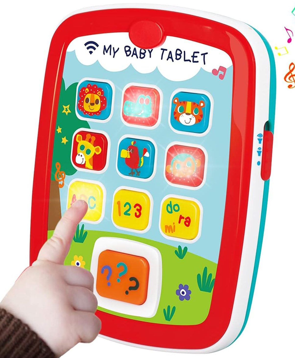 Sanjary Kids Tablets Baby Toys 6 Months + Touch & Learn Musical Light up Toy with Letters Numbers Sounds, Learning Educational Toys color design may vary-picture-16