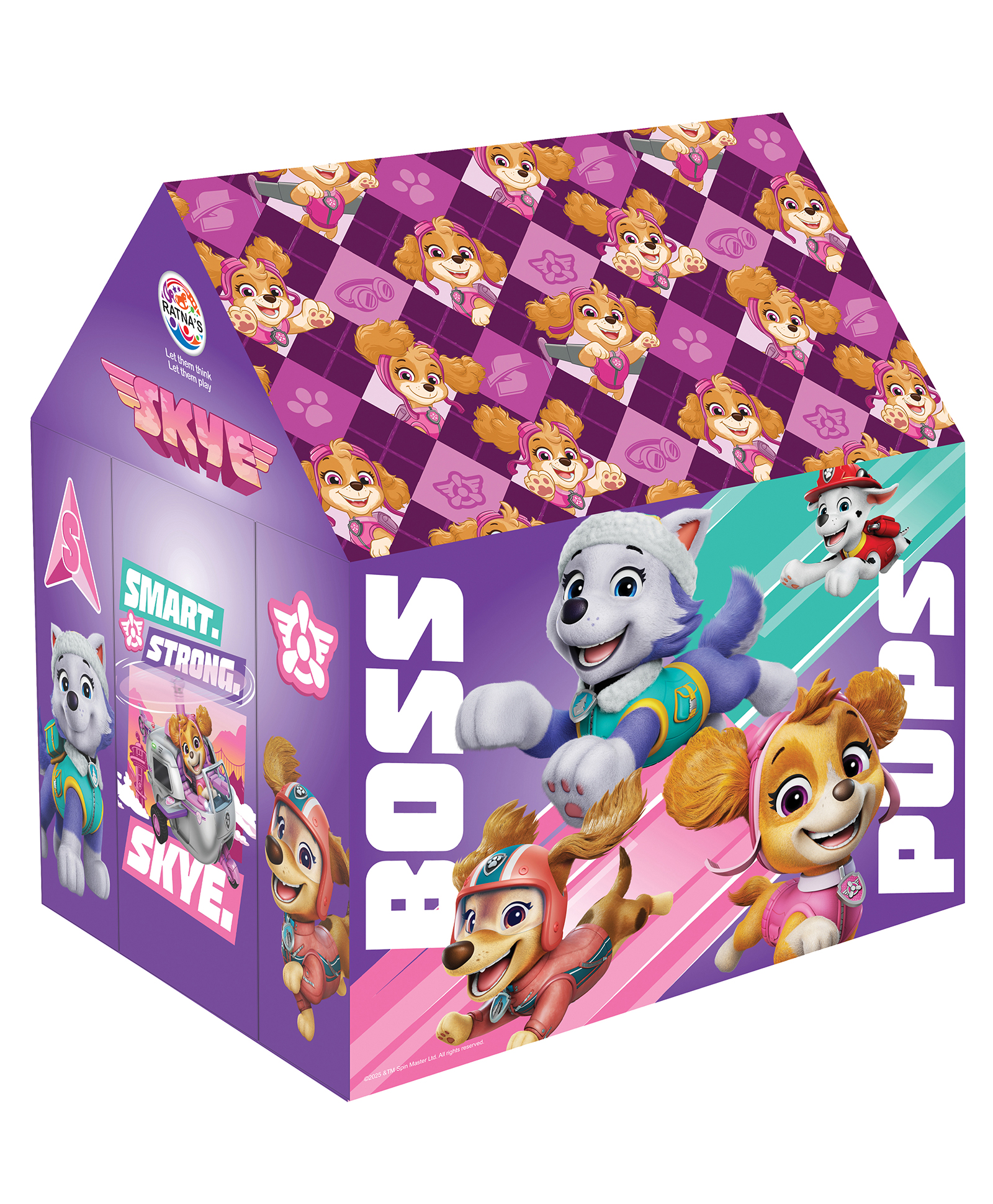 Ratnas Paw Patrol Girls Tent House - Purple-picture-22