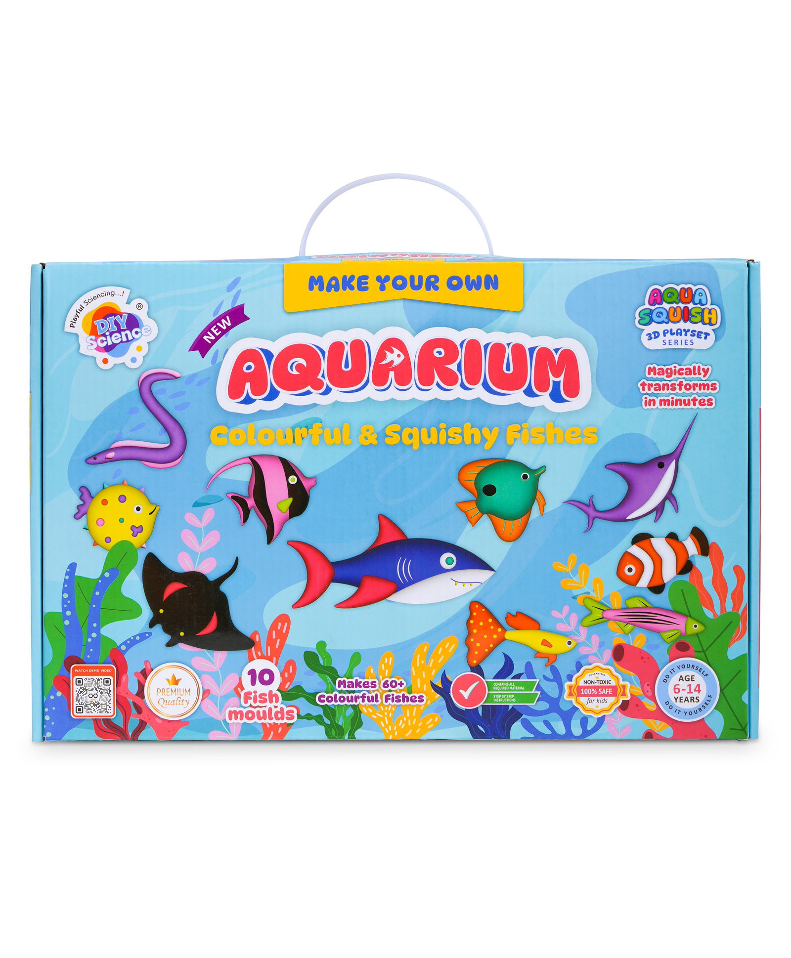 EC Aquarium Aqua Squish Kit - Multicolour