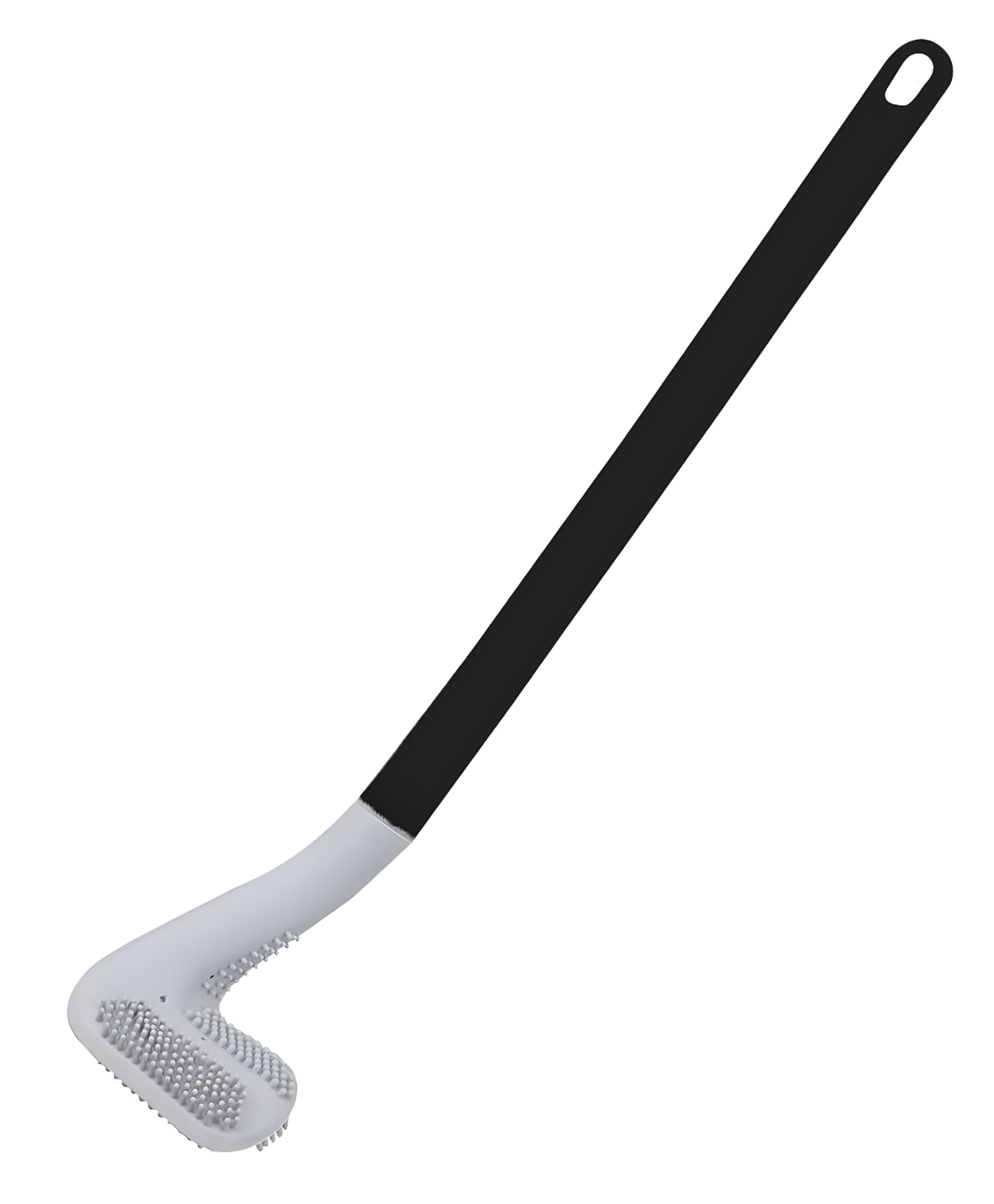 COZY VIBES Golf Shape Silicone Toilet Brush with Self-Adhesive Wall Hook Holder Anti-drip Non-Slip Long Handle Quick & Easy Cleaning Bathroom Cleaner- PACK OF 1- COLOR MAY VARY-image-30