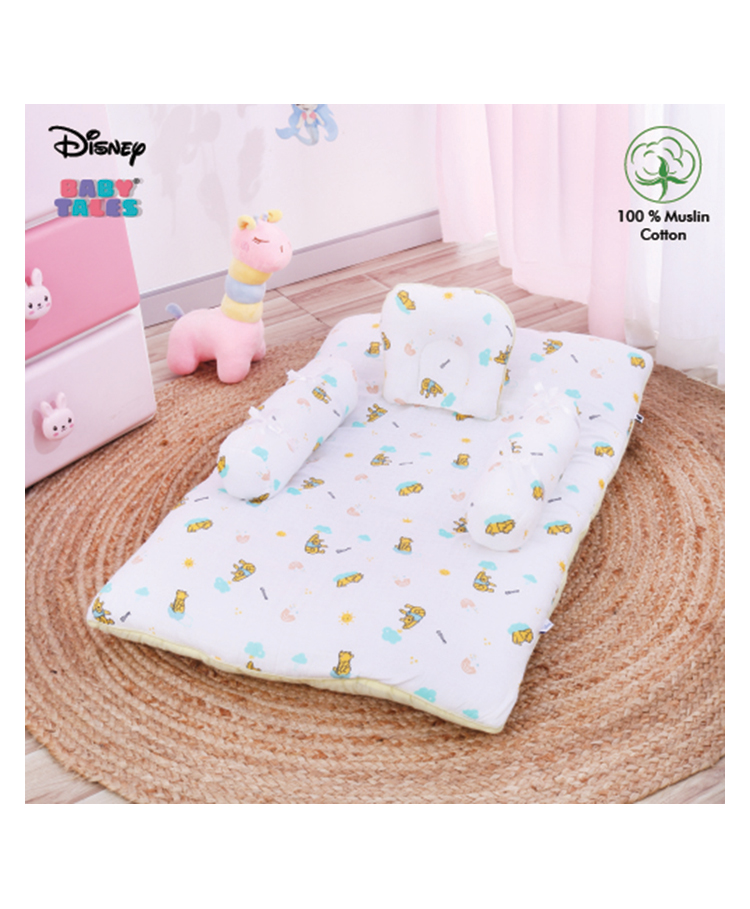 Disney by Baby Tales Printed Muslin Baby Bedding Set - Lemon-image-21