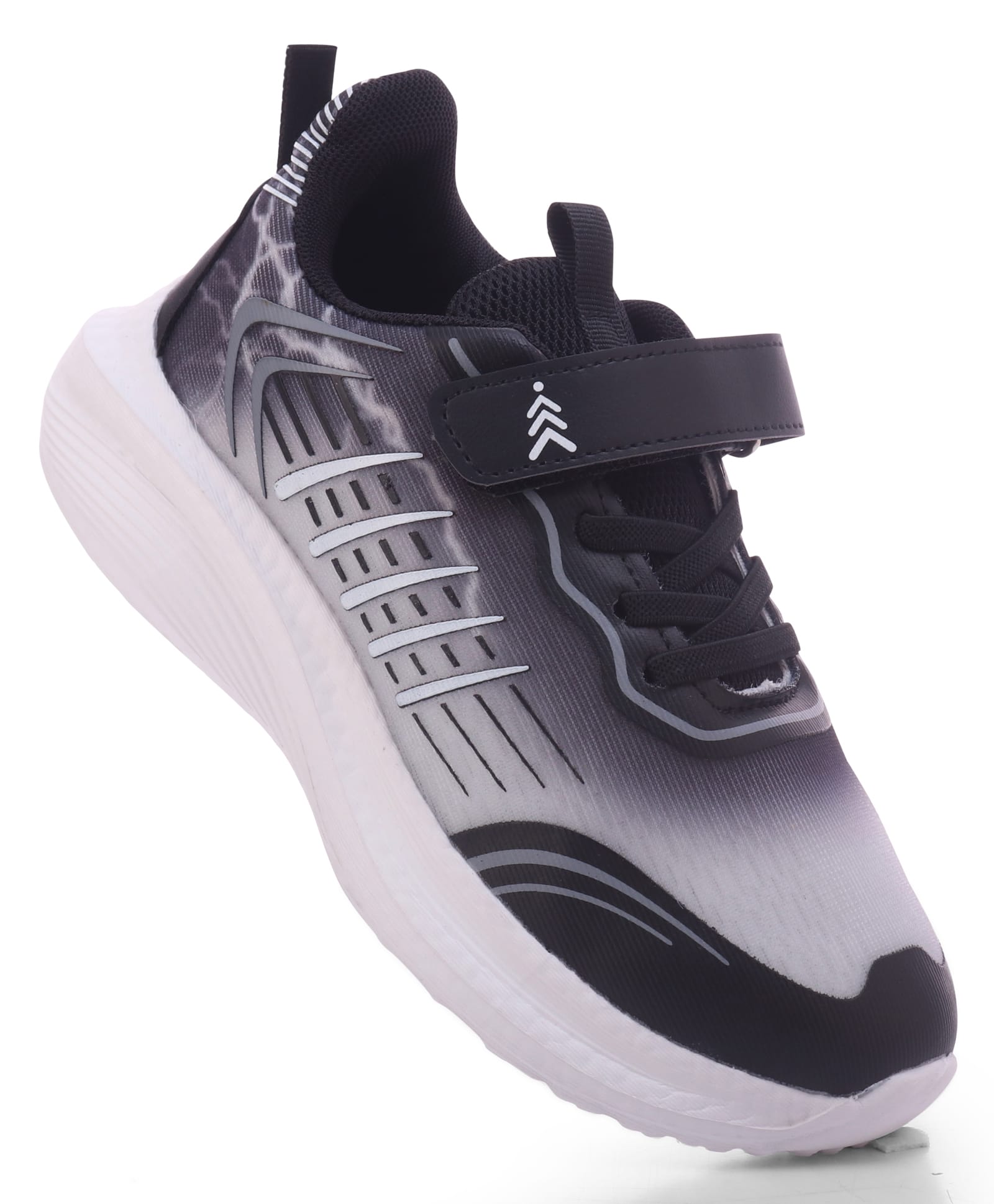 Pine Kids Velcro Closure Sneaker Shoes - Black-picture-42