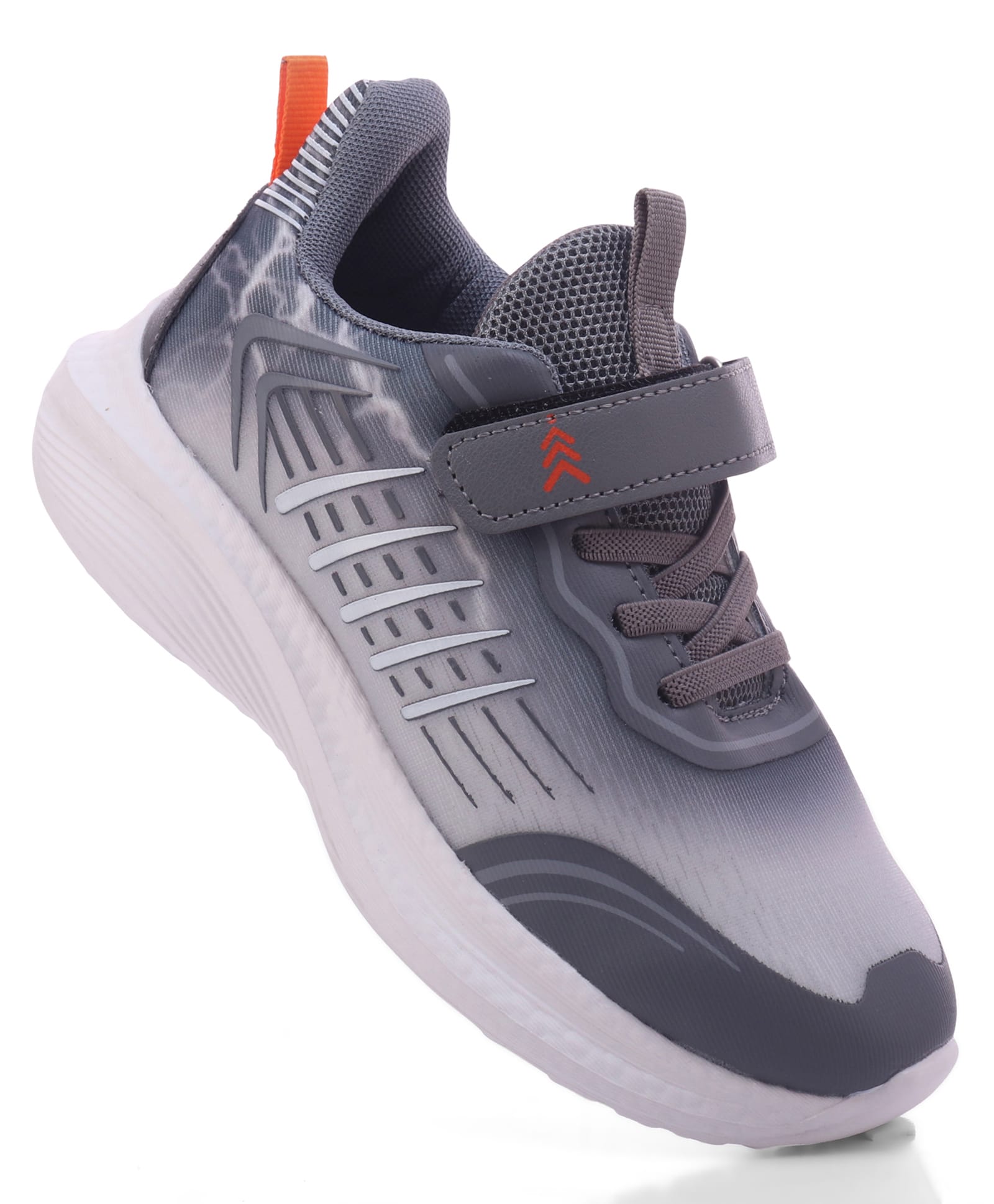 Pine Kids Velcro Closure Sneaker Shoes - Grey-picture-17