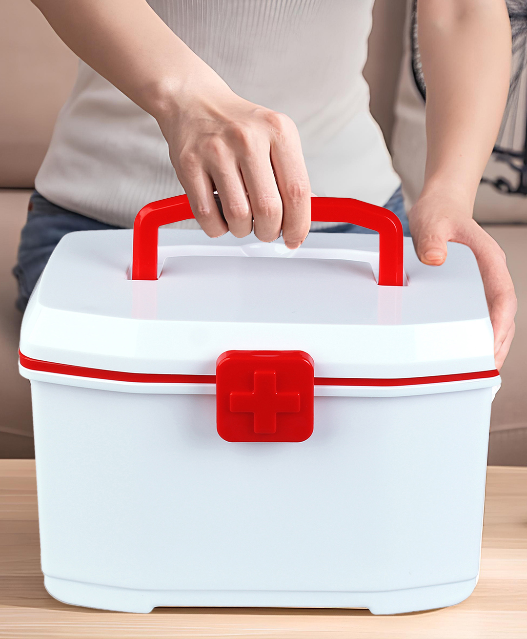 Baby Moo Small Medicine Box - Red-image-33