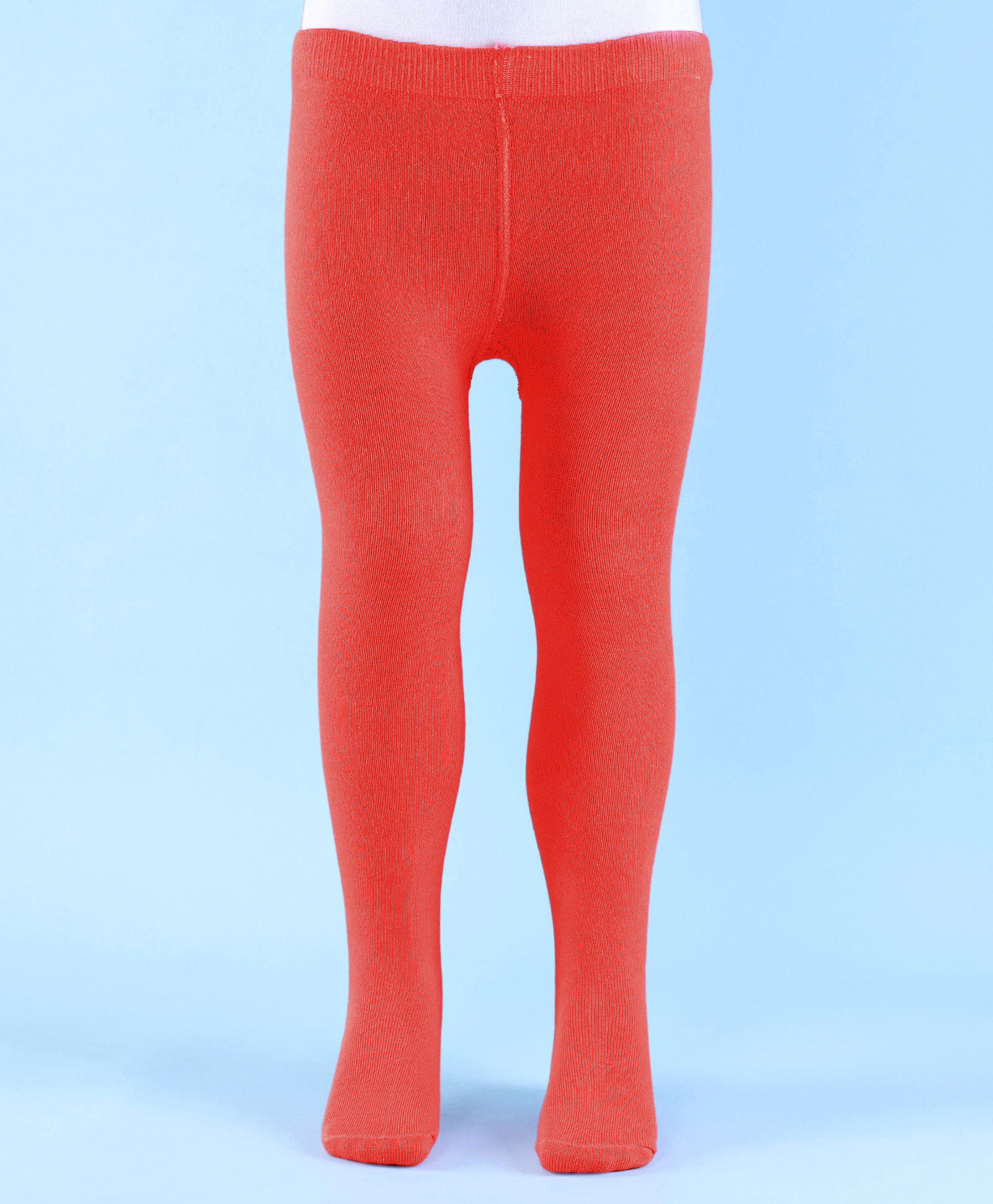 Doodle Poodle Cotton Elastane Knitted Solid Tights - Red-image-32