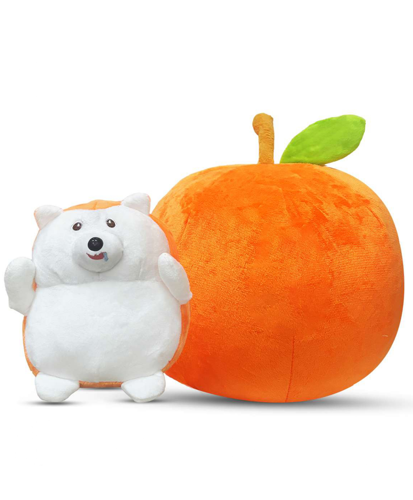 Besties Hedgehog in Orange Soft Toy- Height 20 cm-image-48