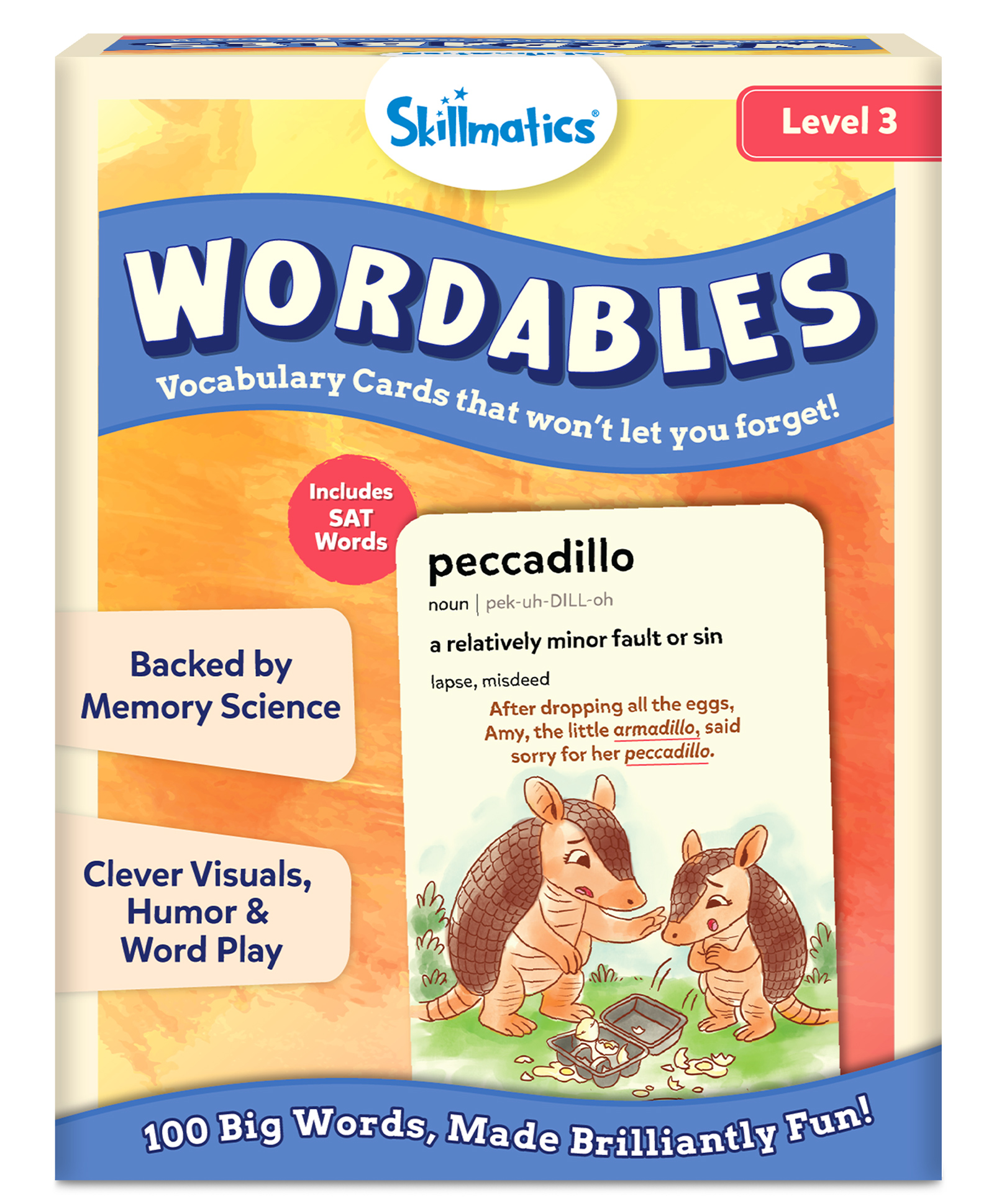 Skillmatics Vocabulary Flash Cards for SAT Prep Learn 100 Words with Wordplay, Visuals & Soundplay, Study Aid & Educational Gift for Ages 12, 13, 14 and Up, Screen-Free Language Game-picture-24