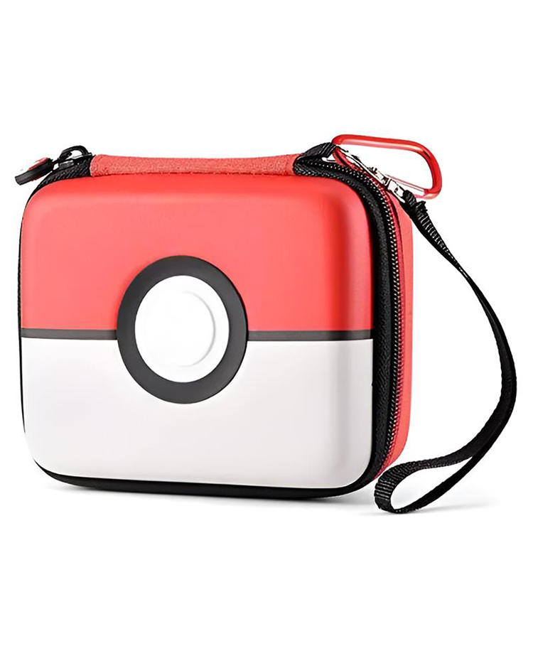 SYGA Pokémon Card Binder Zipper Album Organizer with 200 Card Capacity - White & Red-image-5