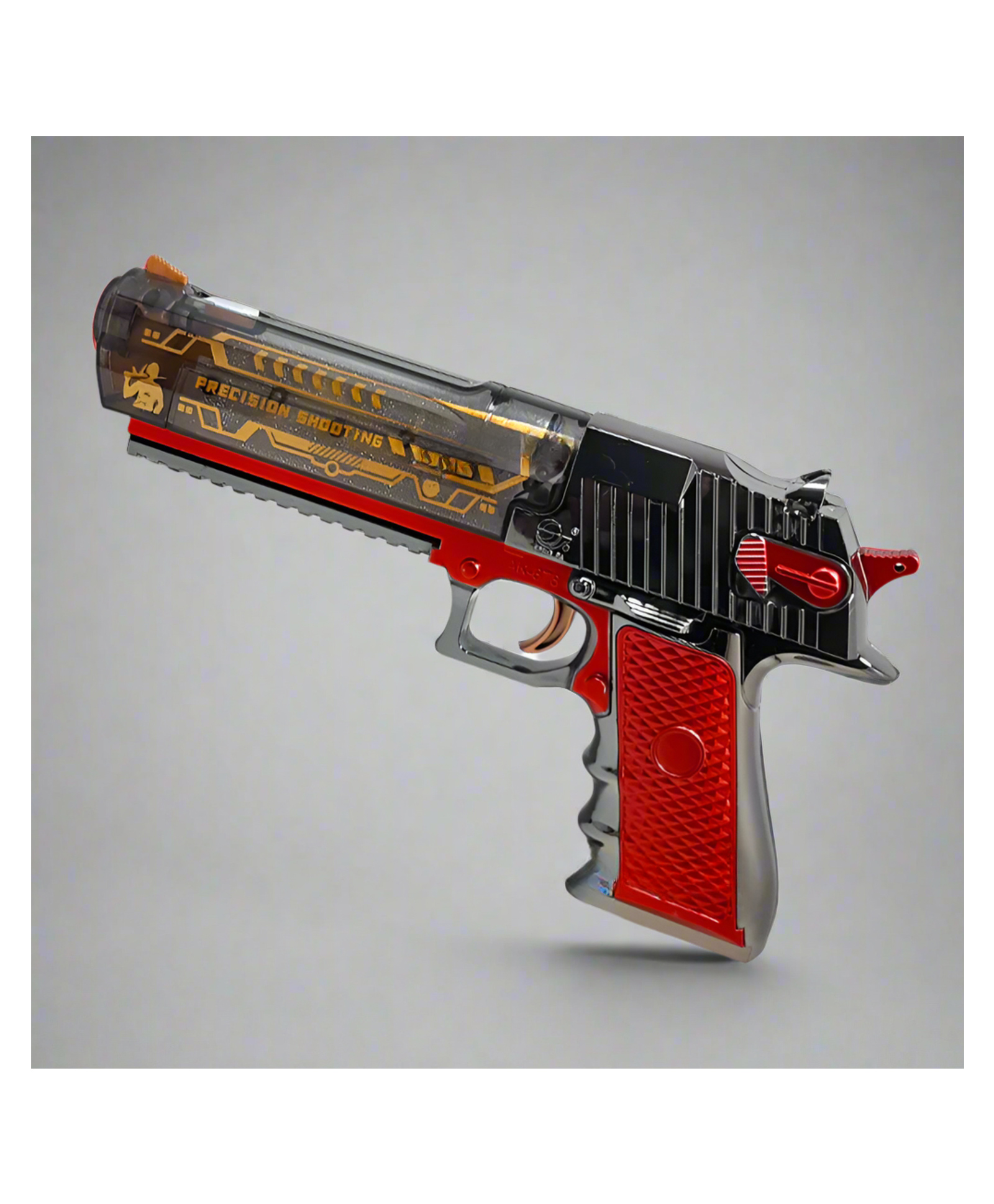 YAMAMA Acousto-Optic Hand Gun Toys For Kids With Smoke Effects, Vibration, Lights & Sound Fun Entertainment Smoke Spray Gun Kids Toys Multicolor-picture-28