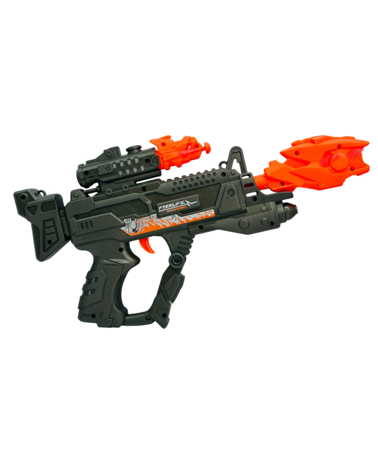 YAMAMA Delta Strike Blaster Gun Toys For Kids With Smoke Effects, Vibration, Lights & Sound Fun Entertainment Smoke Spray Gun Kids Toys Multicolor-image-4