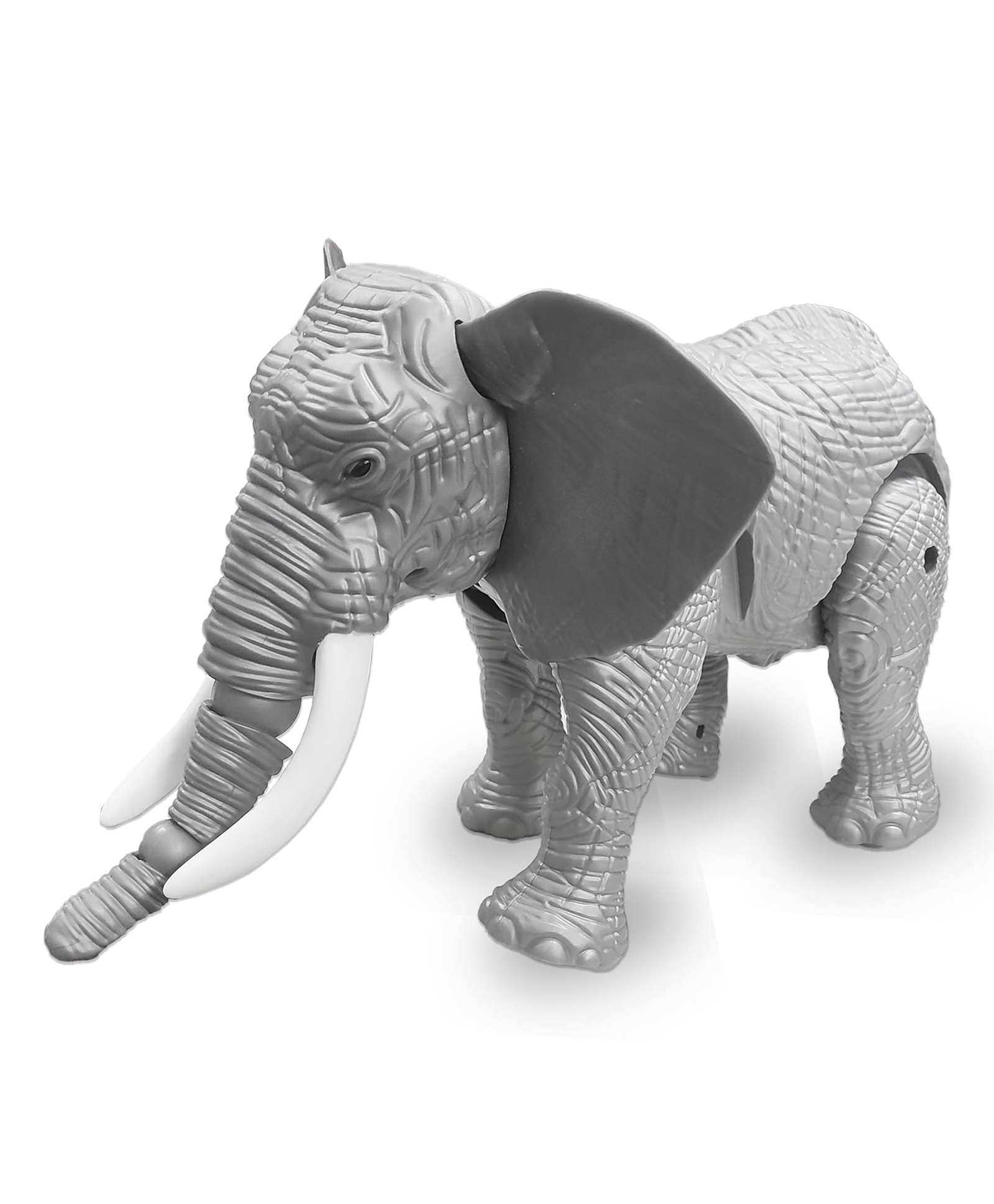 New pinch Musical Walking Elephant Toys With Walking And Realistic Soothing Sound Fun Entertainment Kids Toys Children Interactive Musical Toys Perfect Gifts For Kids - Multicolor-image-9