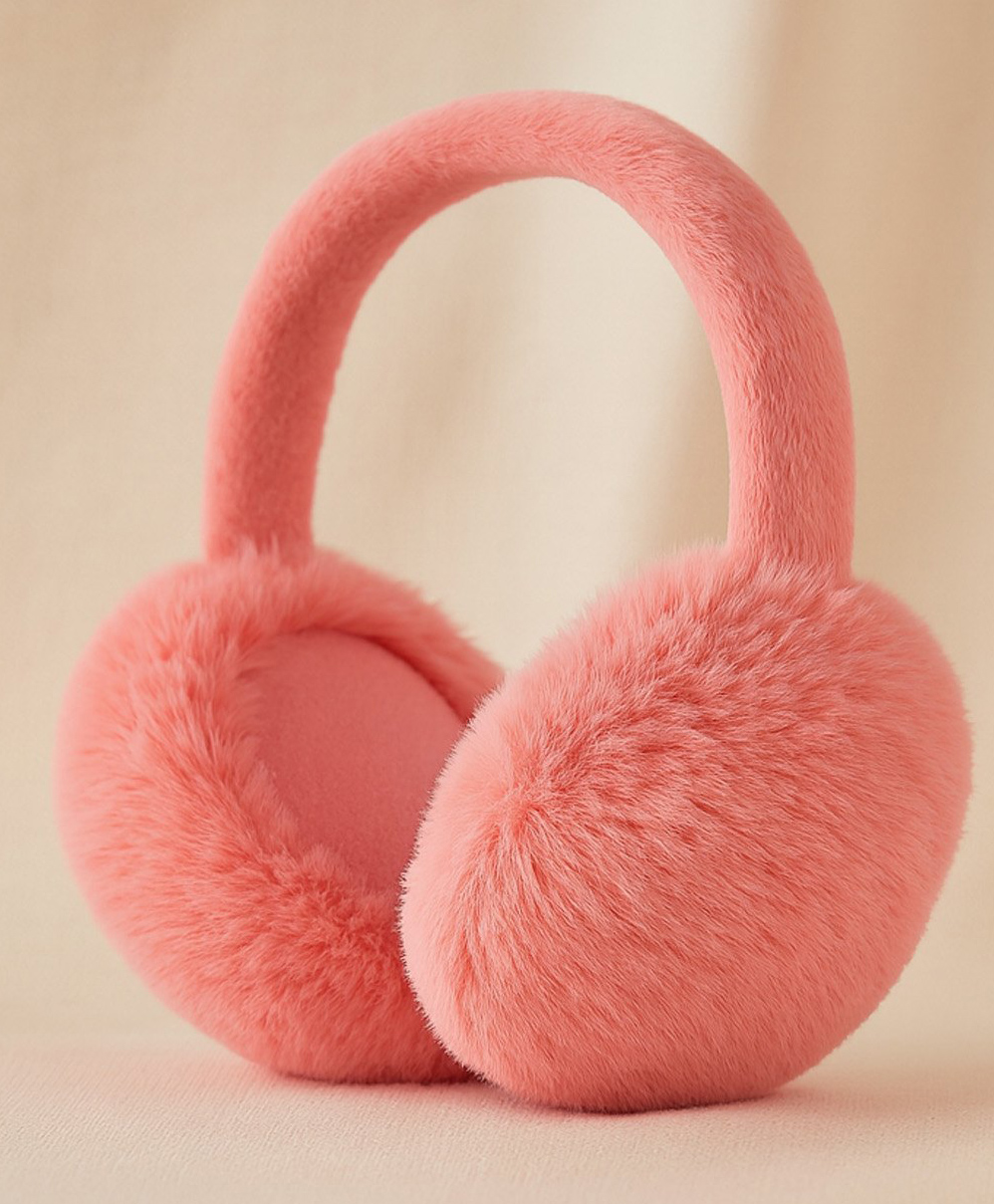 SYGA Winter Plush Earmuffs, Soft Warm & Cozy Ear Protection for Kids & Adults (Purple) - Diameter 13 cm-picture-12