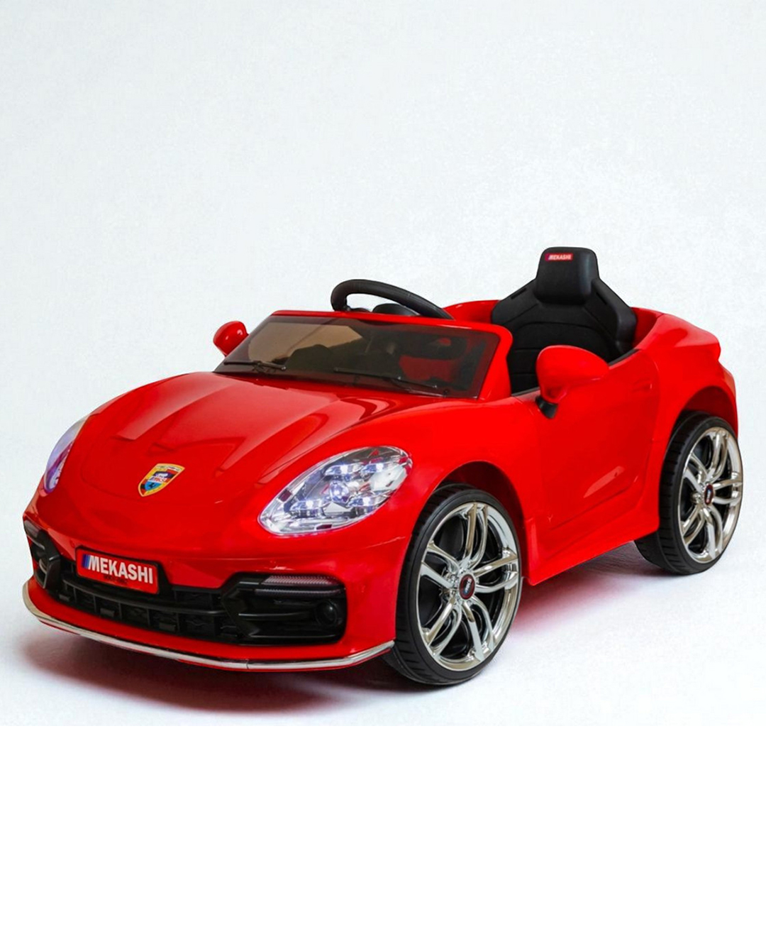 JN Creations 12V Kids Porsche Battery Operated Ride On JNC-002 Car With Remote Control (RED)-image-13
