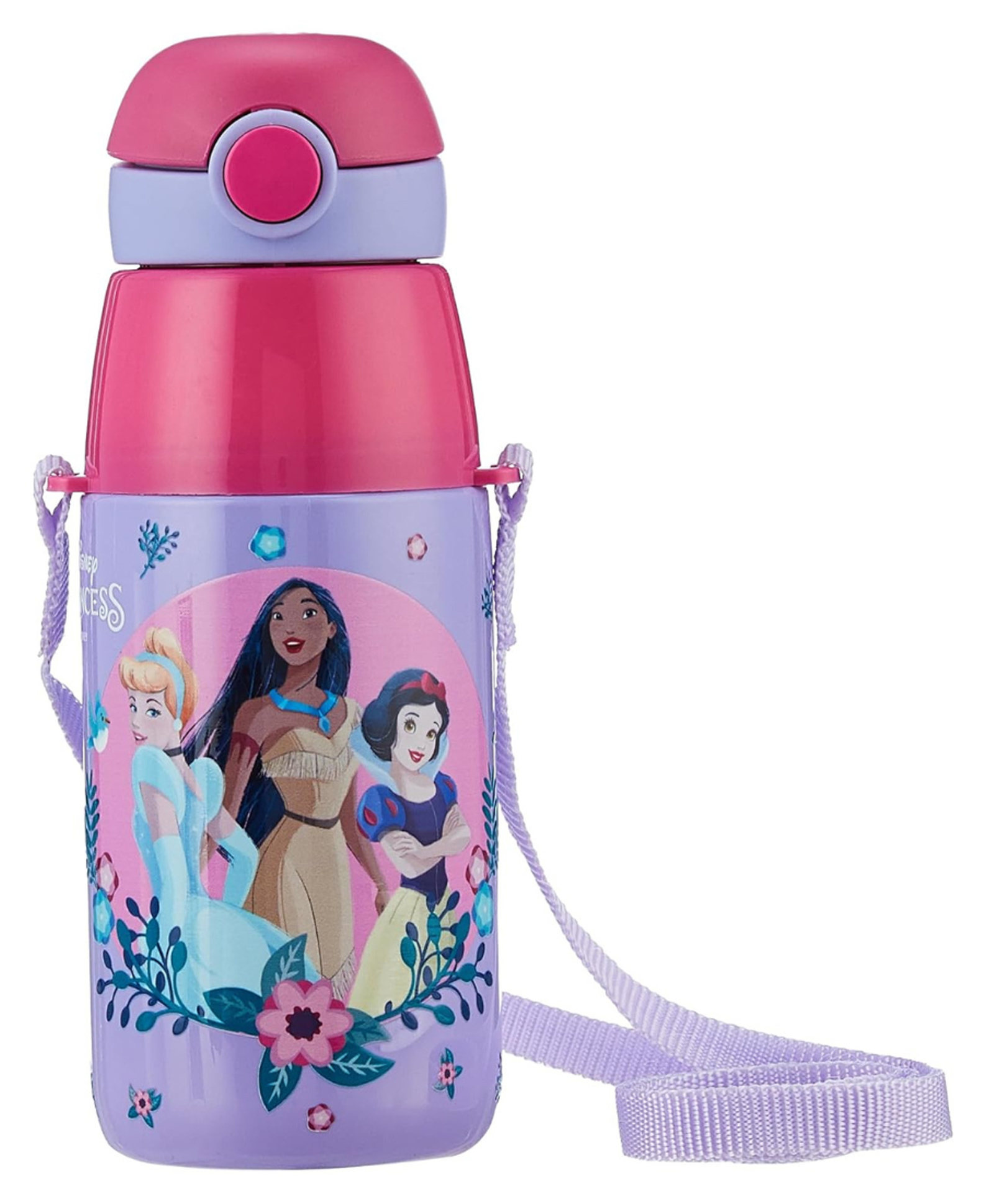 Cello Dream Weaver 3 D Print Stainless Steel Insulated Water Bottle Pink - 380 ml-picture-15