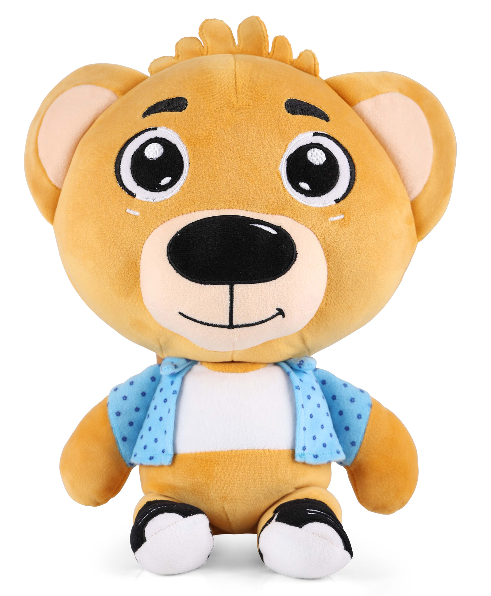AURBO Brown Teddy Bear Stuffed Animal Soft Huggable Plush Toy for Kids (Height 35 cm)-image-13