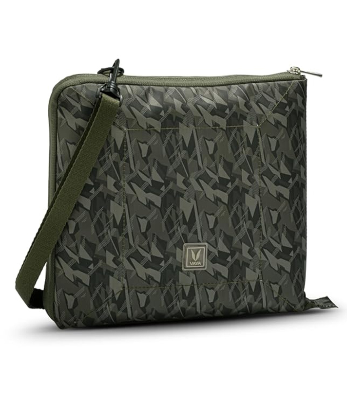 VAYA BAGMAT Mini 2-in-1 Multipurpose Lunch Bag and Table Mat, Insulated Lunch Bags for Office Men for Tiffin Box with Adjustable Sling,Cutlery Space, Digital Camo-picture-22
