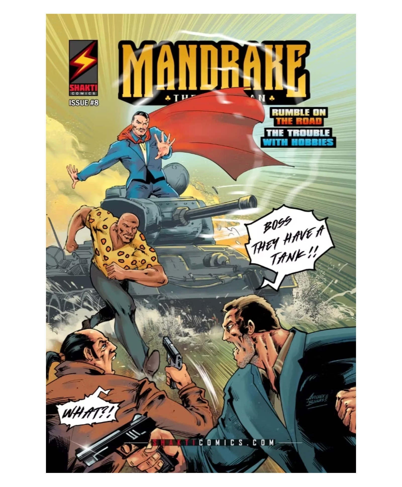 westland books Mandrake: Rumble on the Road; The Trouble with Hobbies Book by Lee Falk - English-picture-20